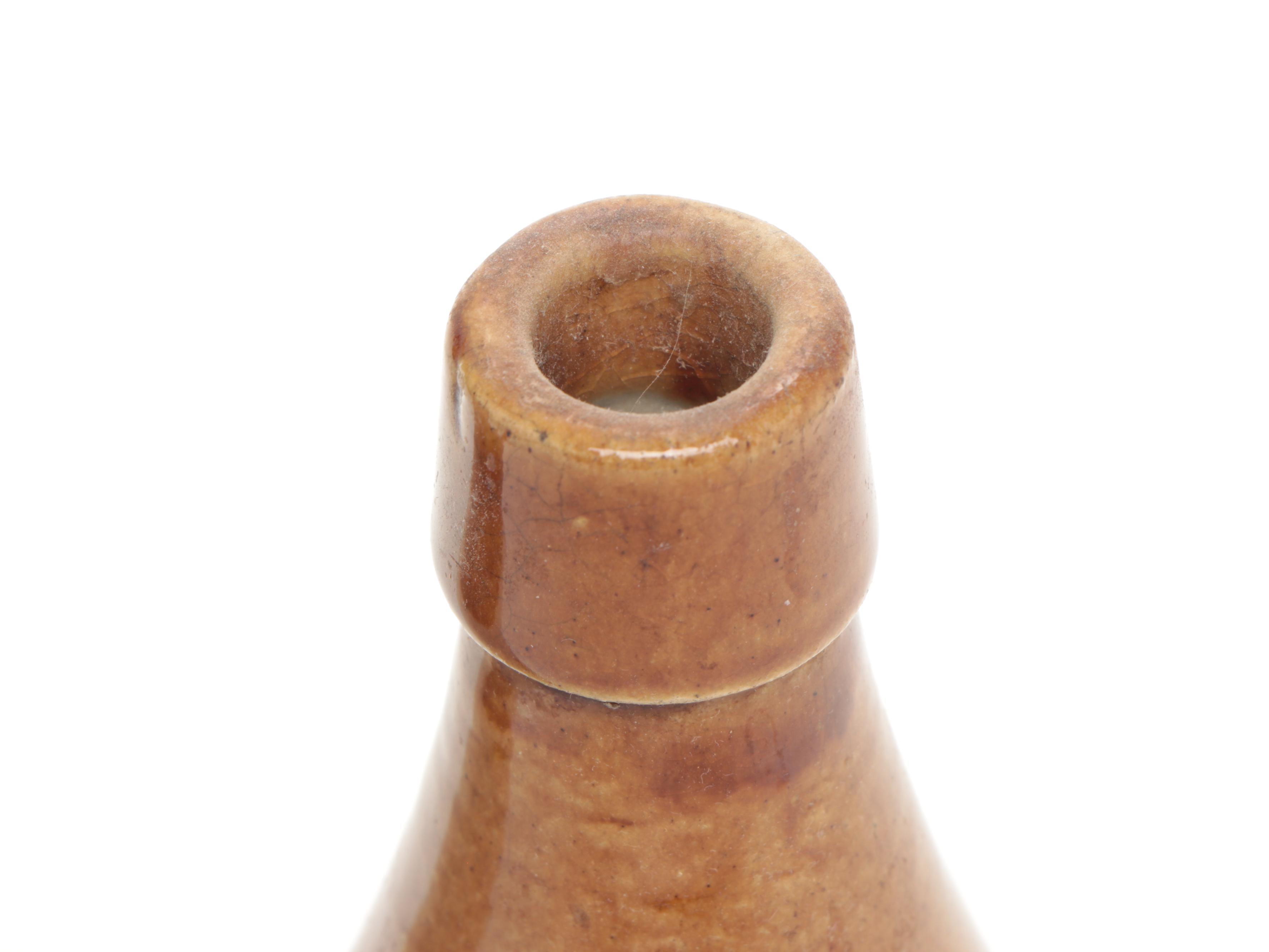 Moerlein's Old Jug-Lager Salt Glazed Stoneware Bottles, Late 19th C.