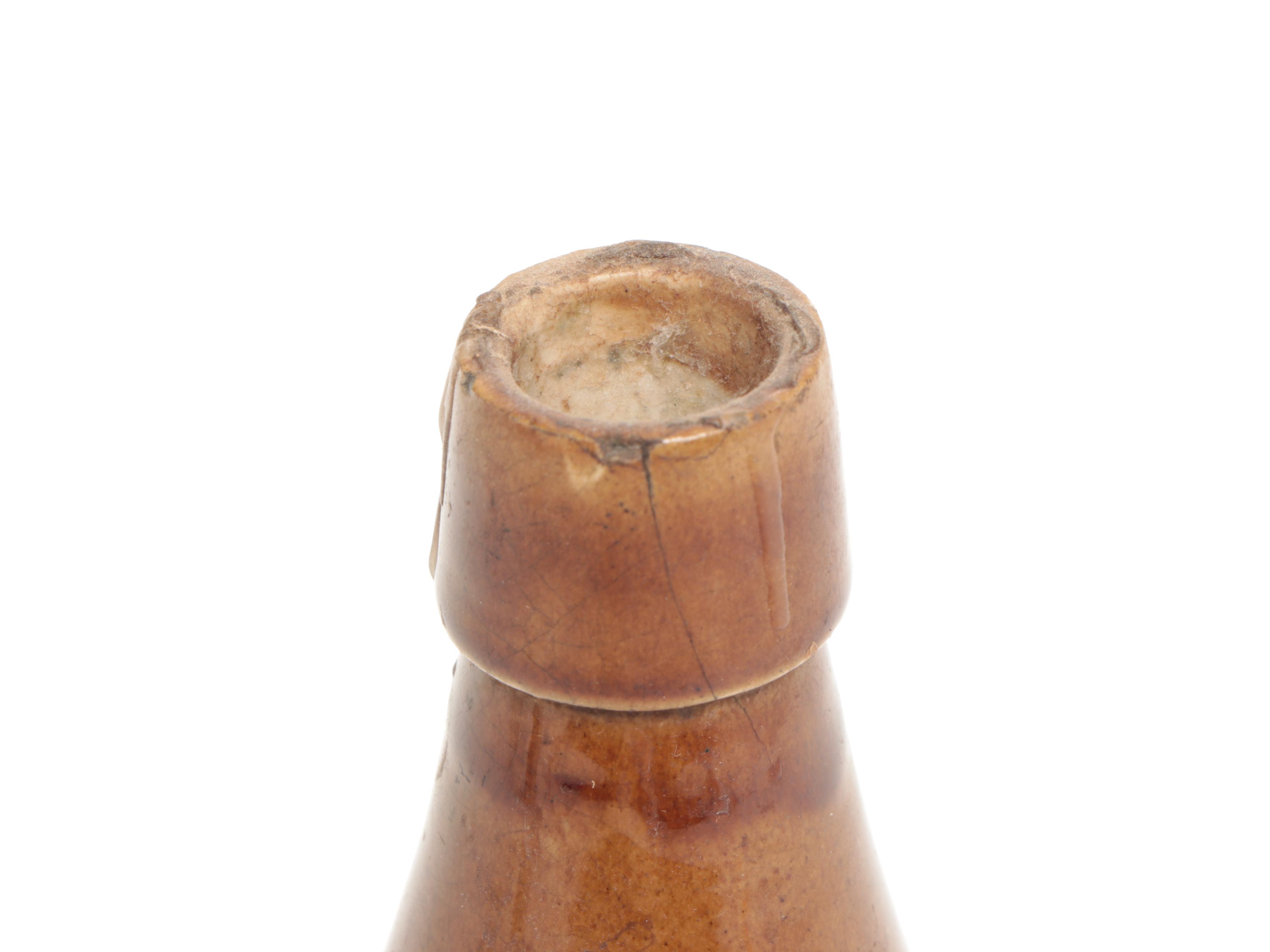 Moerlein's Old Jug-Lager Salt Glazed Stoneware Bottles, Late 19th C.