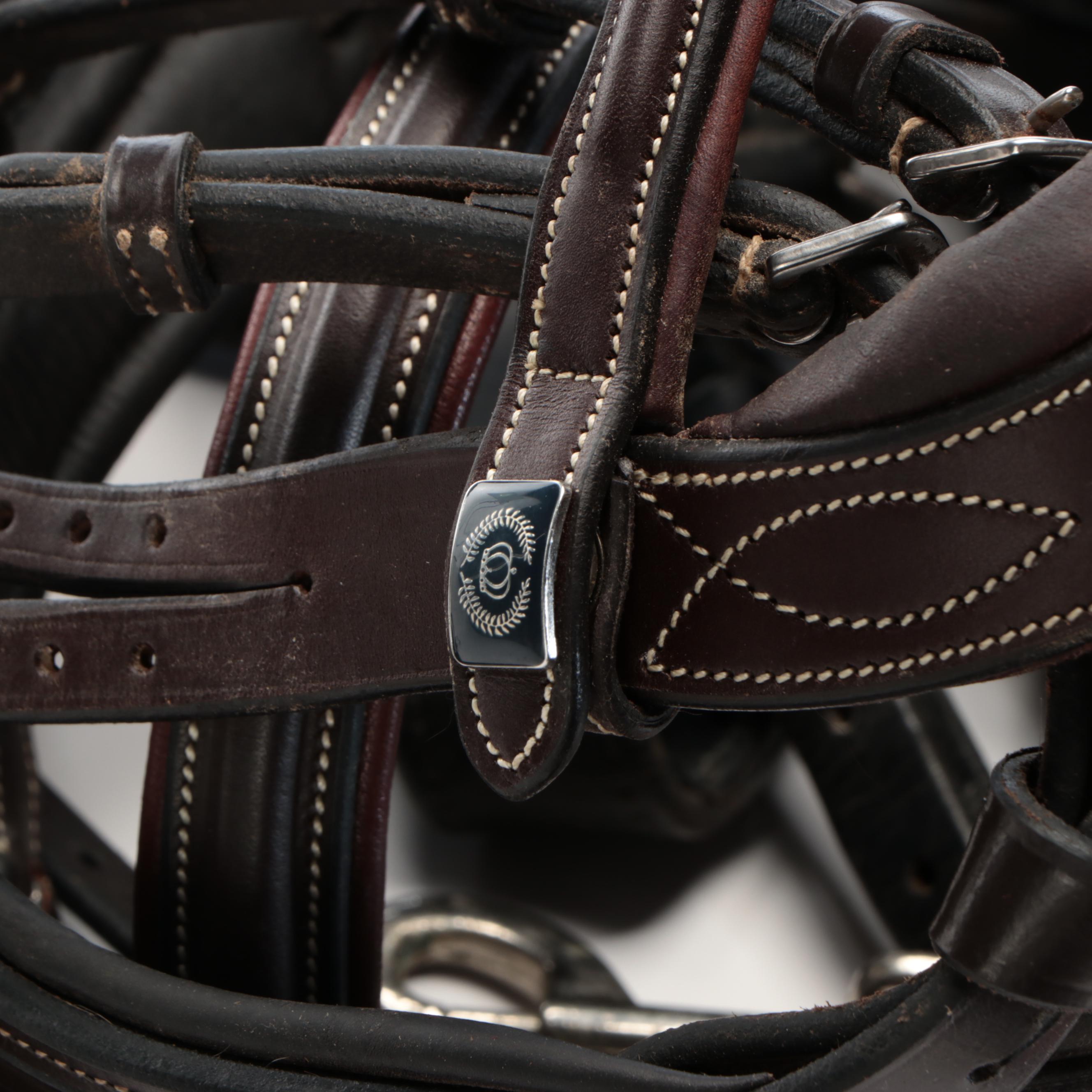 Dy'on, Dover and Other Leather English Bridles, 54" Girth, Bits and More