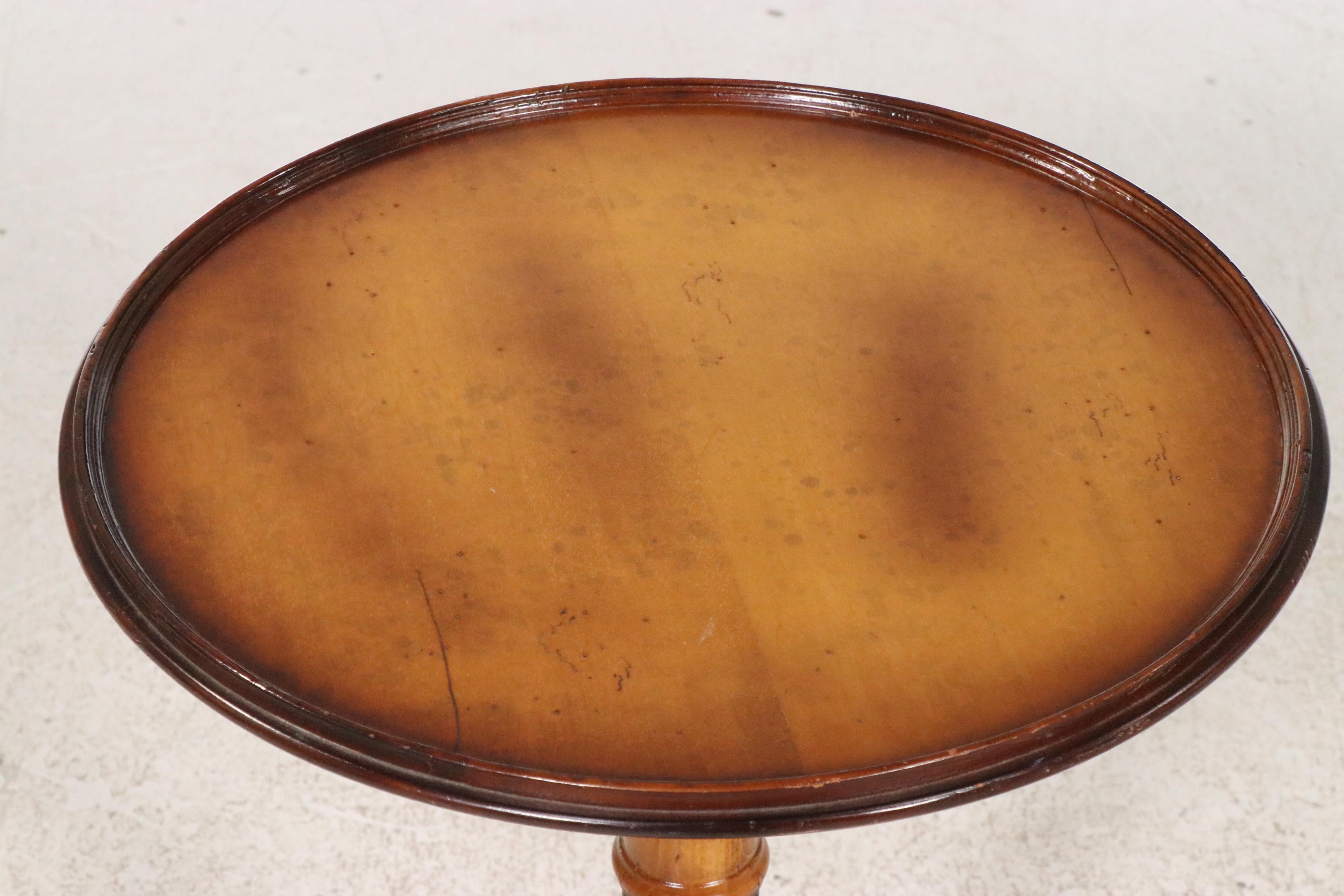 Milling Road by Baker Furniture French Regency Style Wood End Table