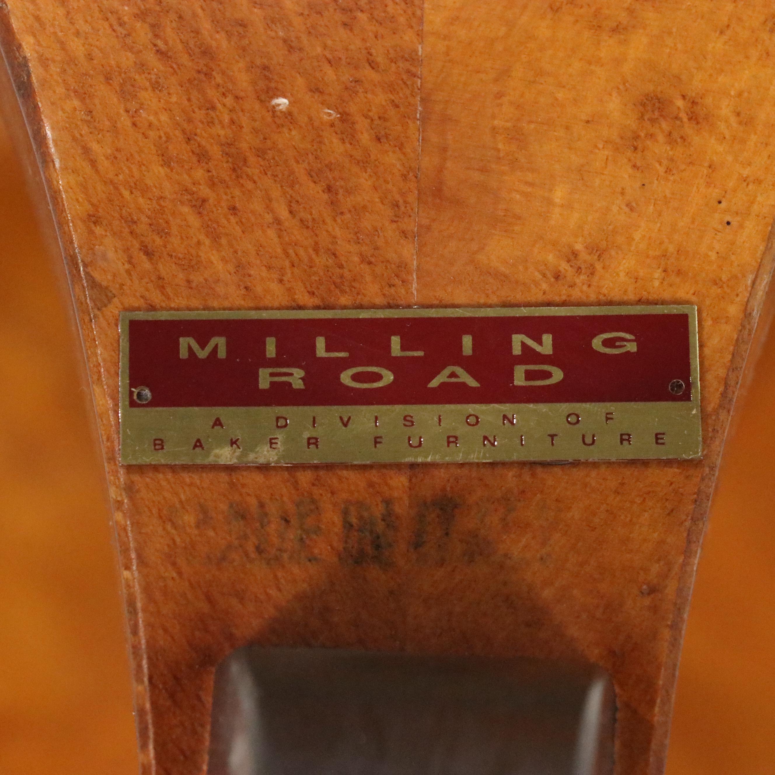 Milling Road by Baker Furniture French Regency Style Wood End Table