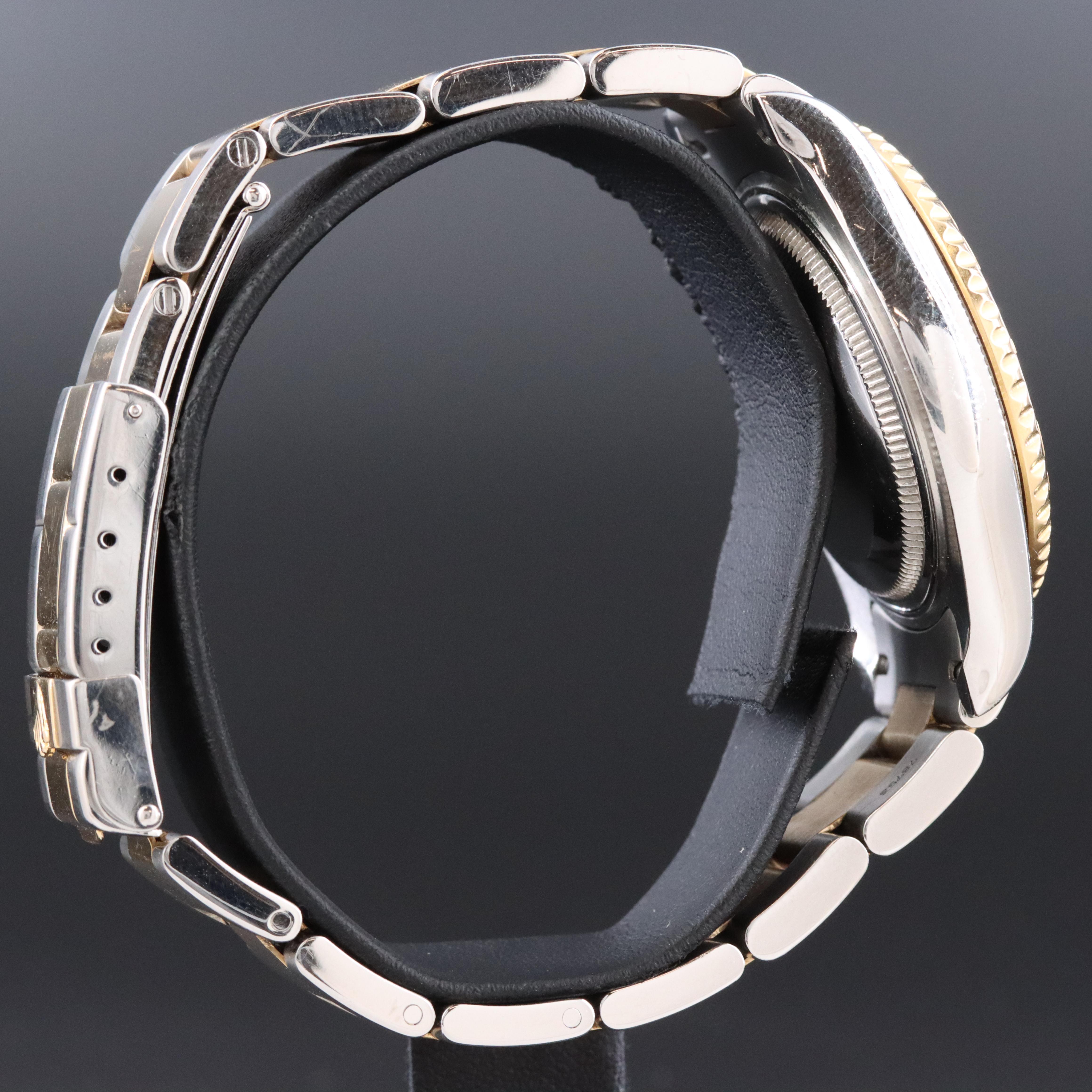 Rolex Yacht-Master 68623 White 35mm 18K Gold & Steel Automatic Watch c.1996