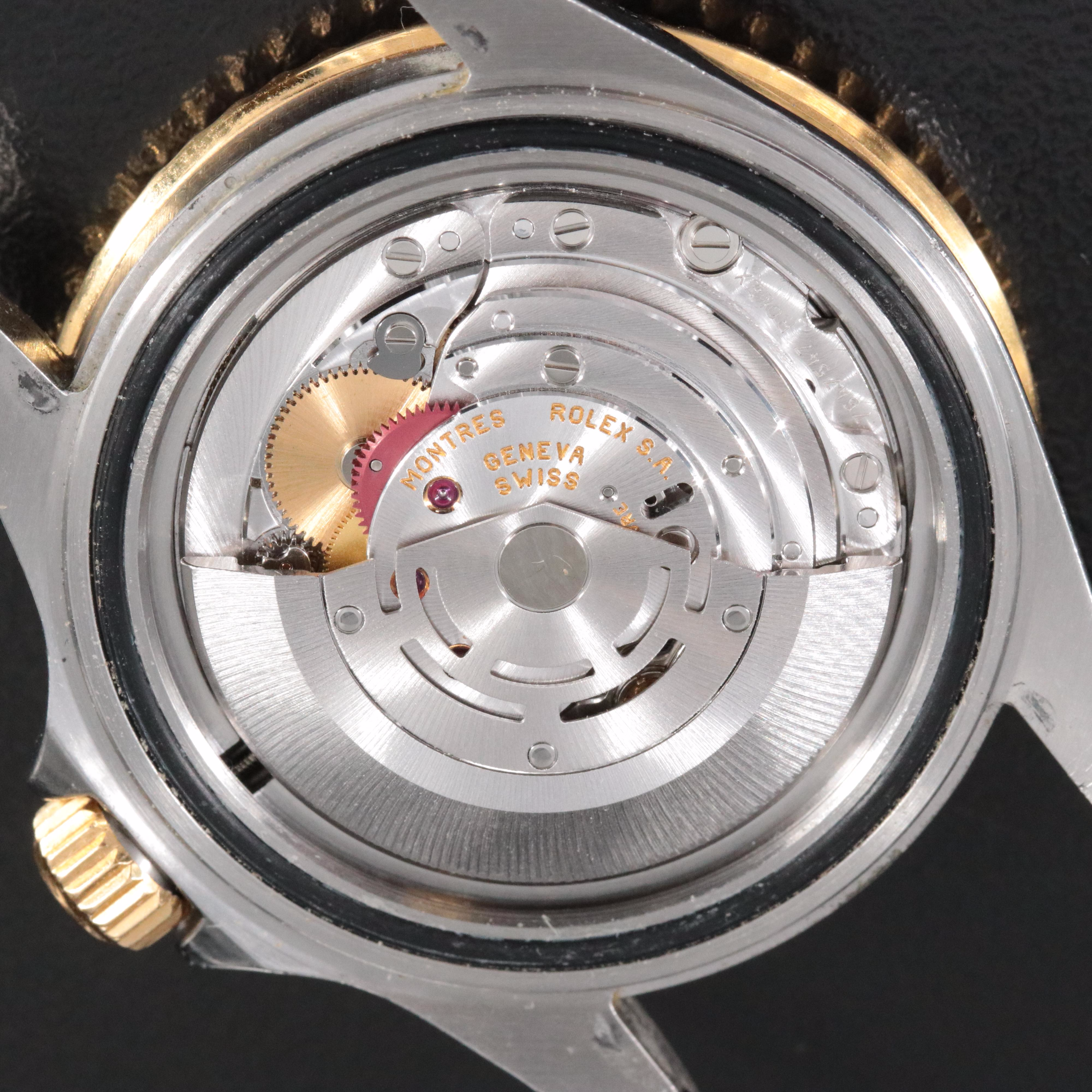 1996 Rolex Submariner 16613 Blue Dial 18K and Steel Watch