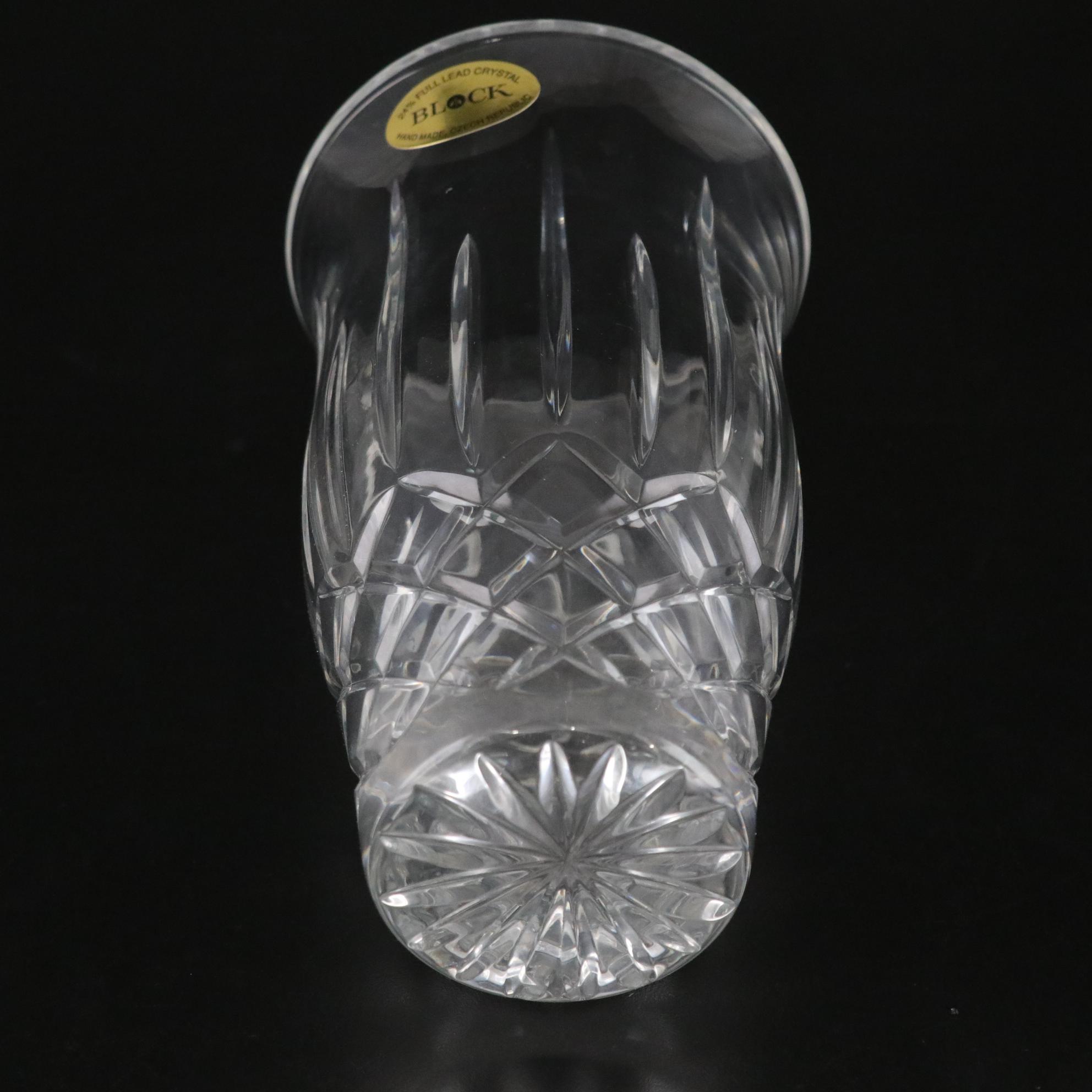 Japanese, Italian & Czech Crystal Vases & Dishes