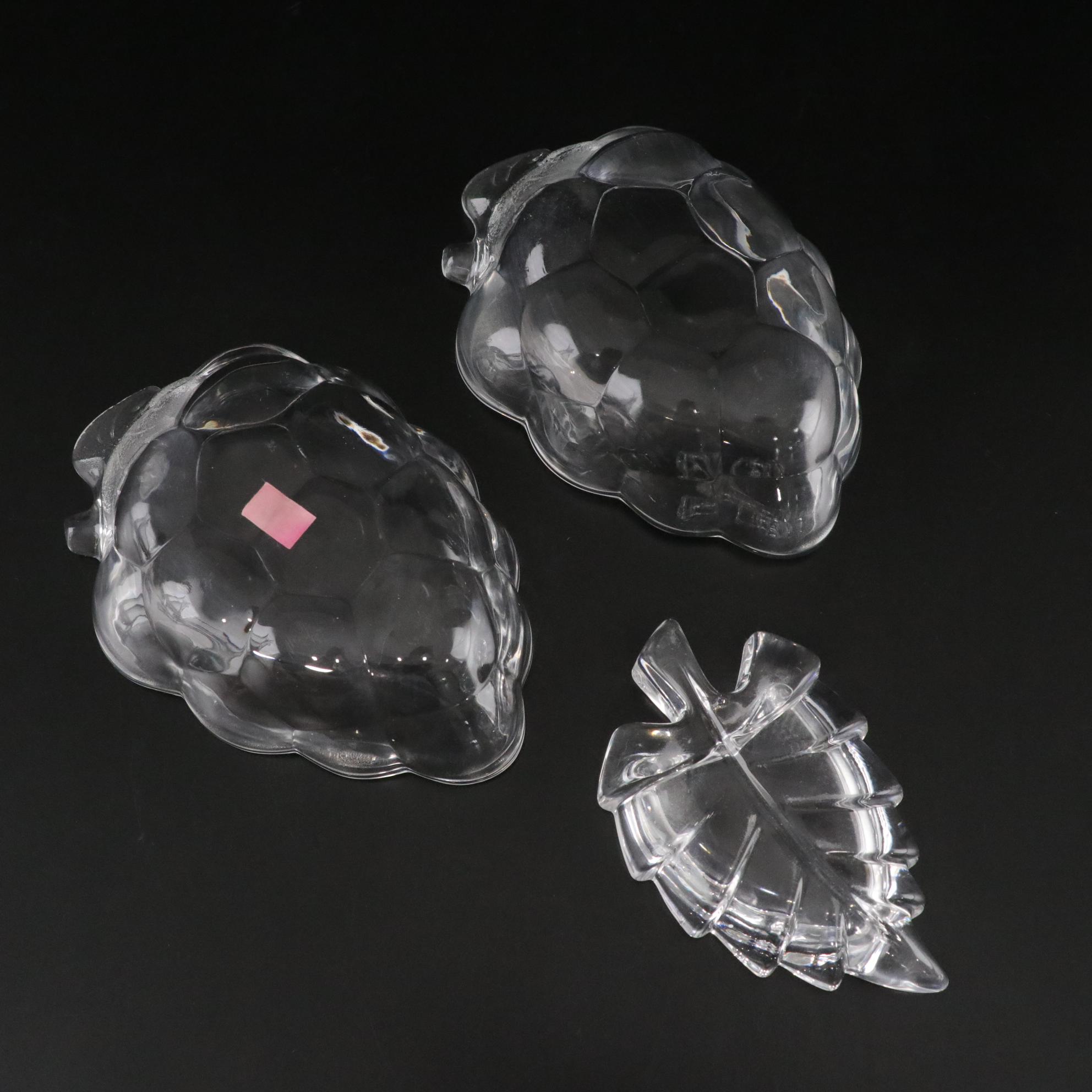 Japanese, Italian & Czech Crystal Vases & Dishes