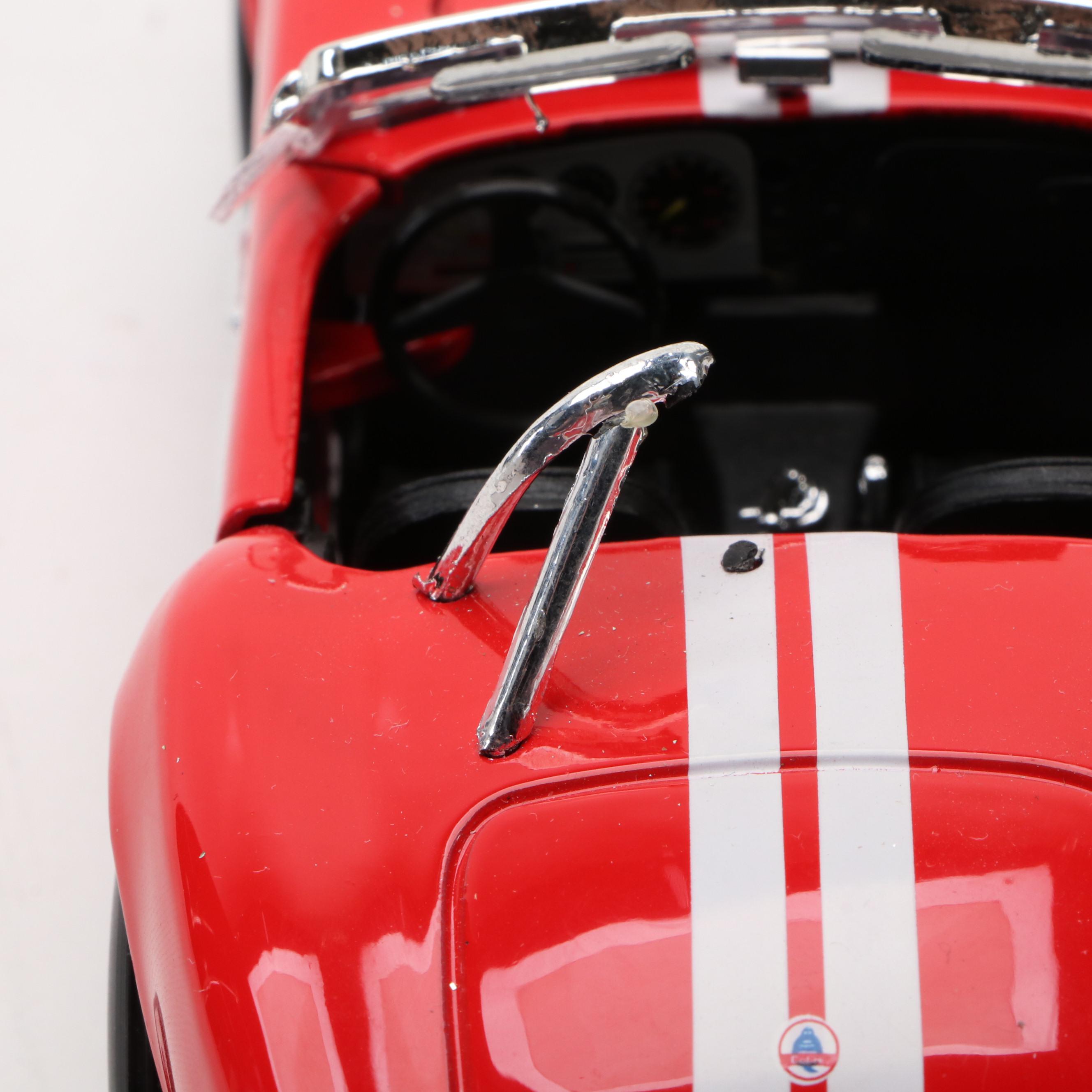 Carroll Shelby Signed Shelby Cobra Diecast Model Car, JSA