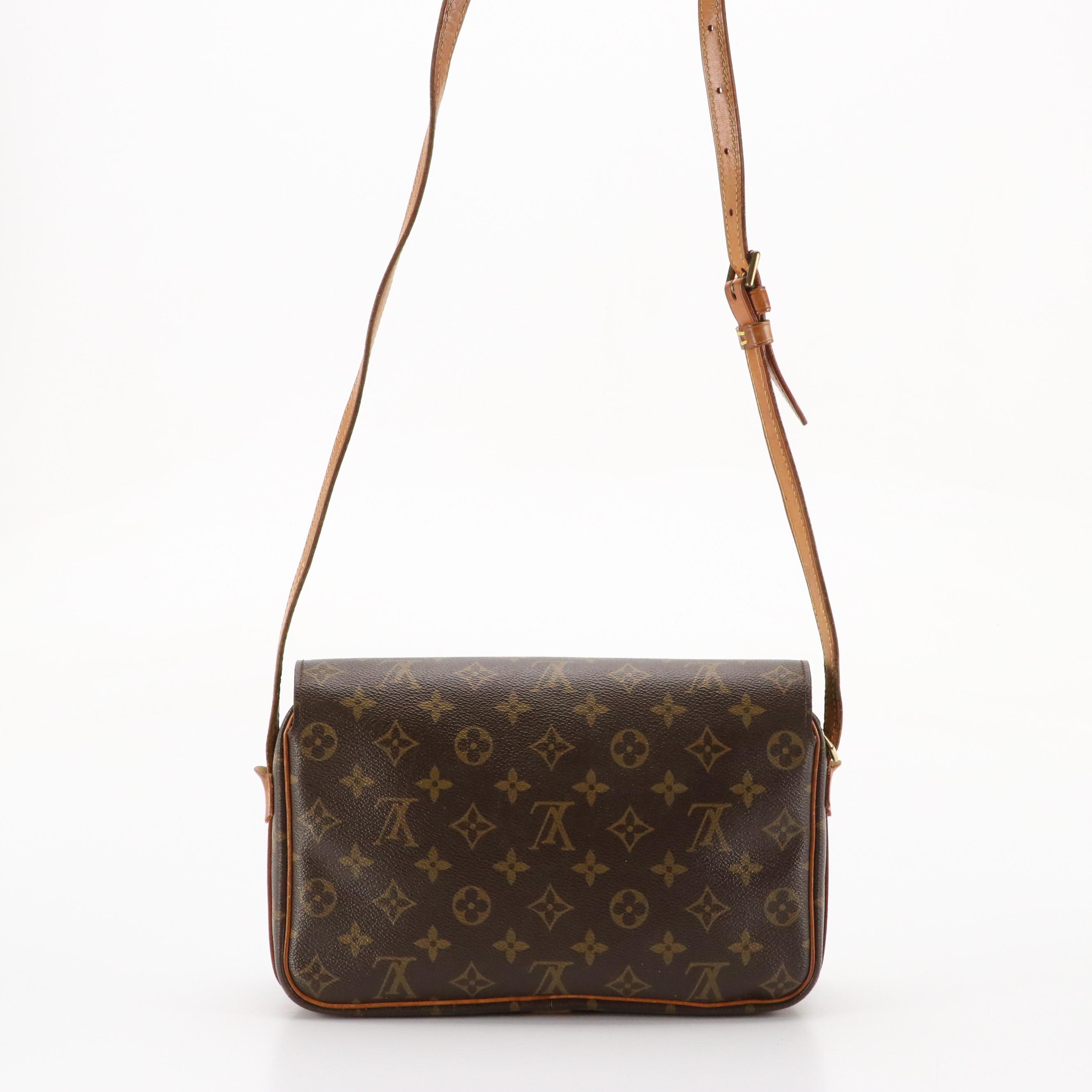 Louis Vuitton Saint Germain 27 Crossbody Bag in Monogram Canvas and Leather