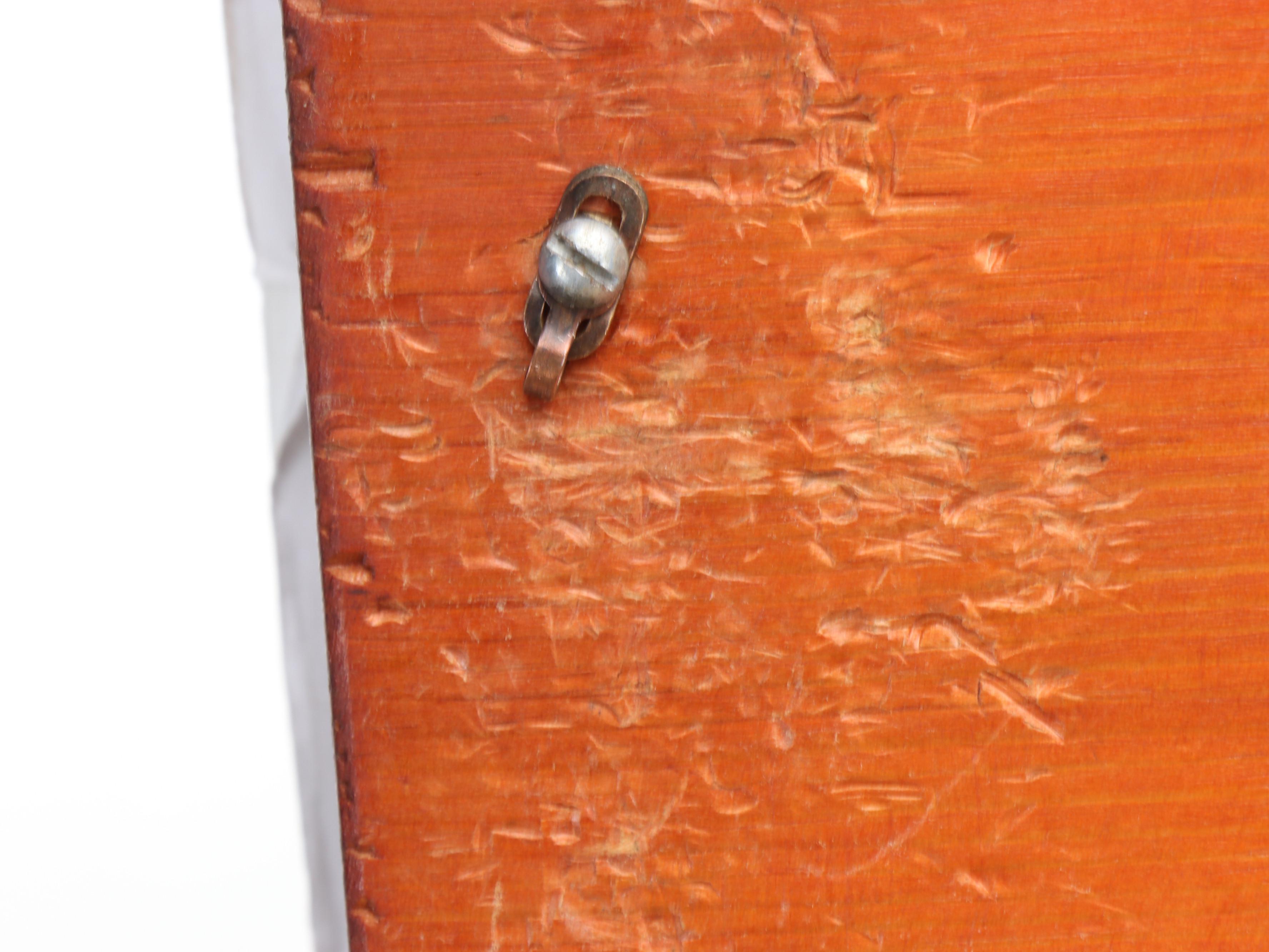 Wooden Whiskey Crate Covered to Chest