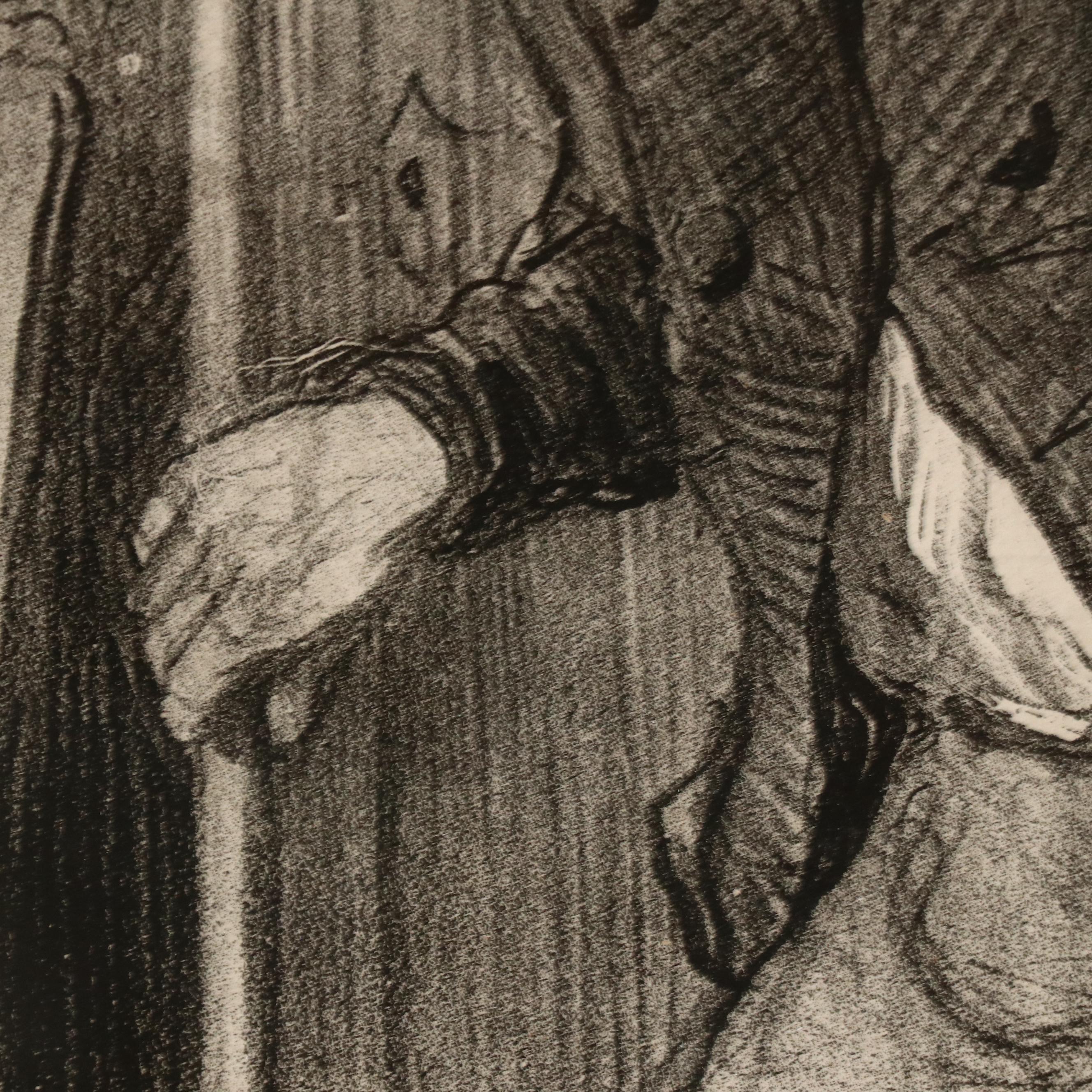 Lithograph After Honoré Daumier "Attends, attends..." and Illustrative Etching