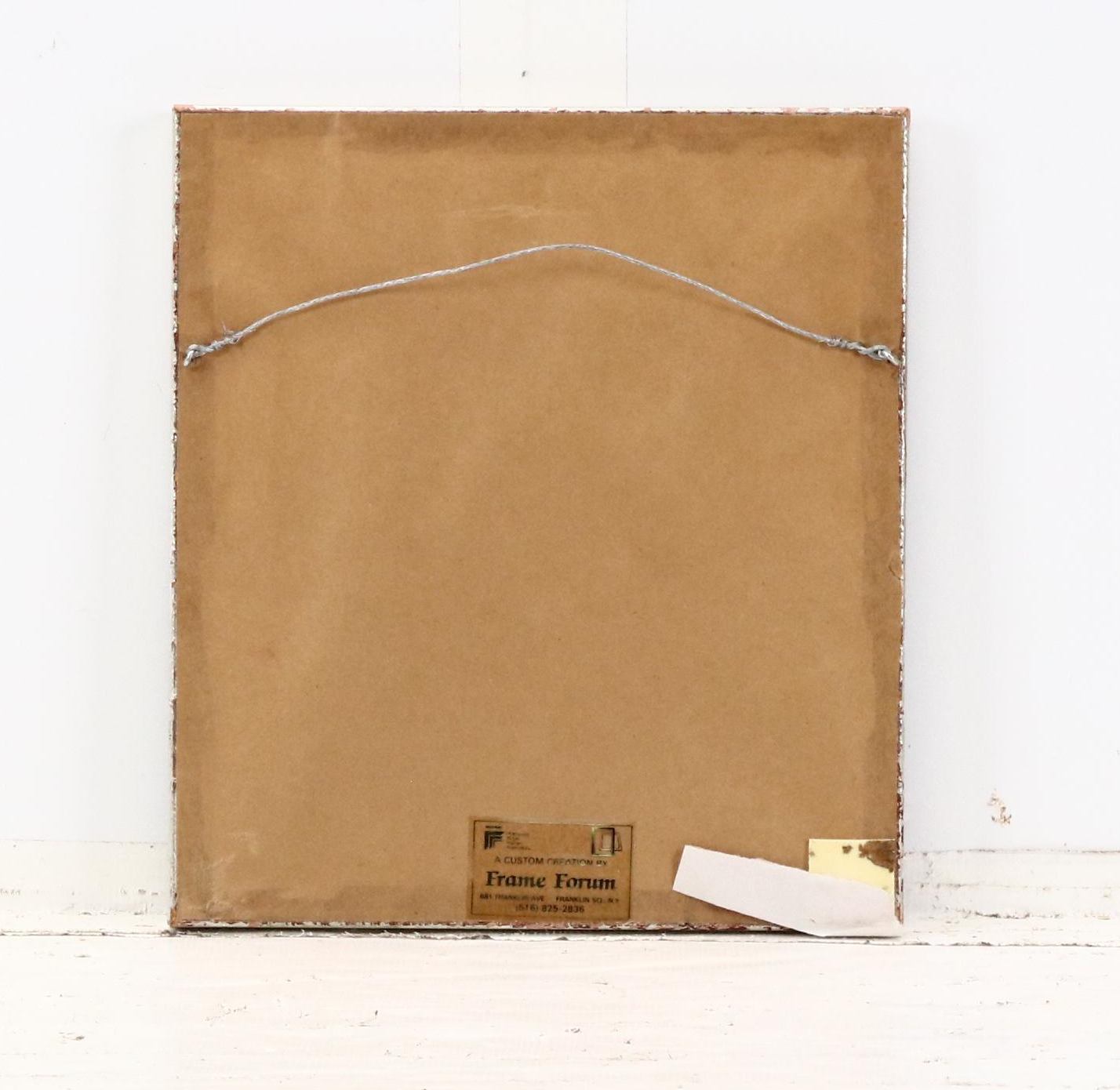 Stylized Portrait Etching "Deora," Mid–Late 20th Century