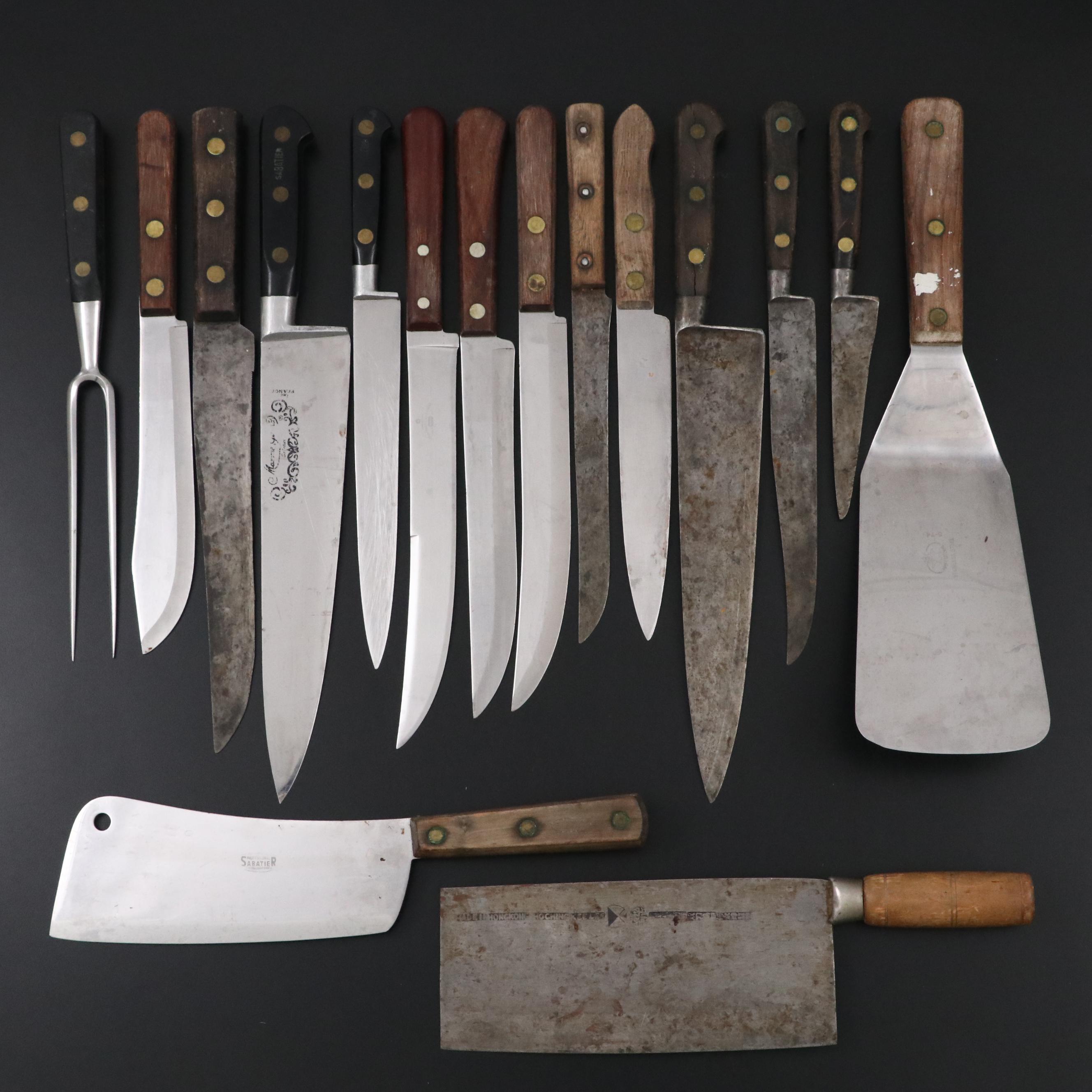 Sabatier, Williams, and More Knives and Serving Utensils