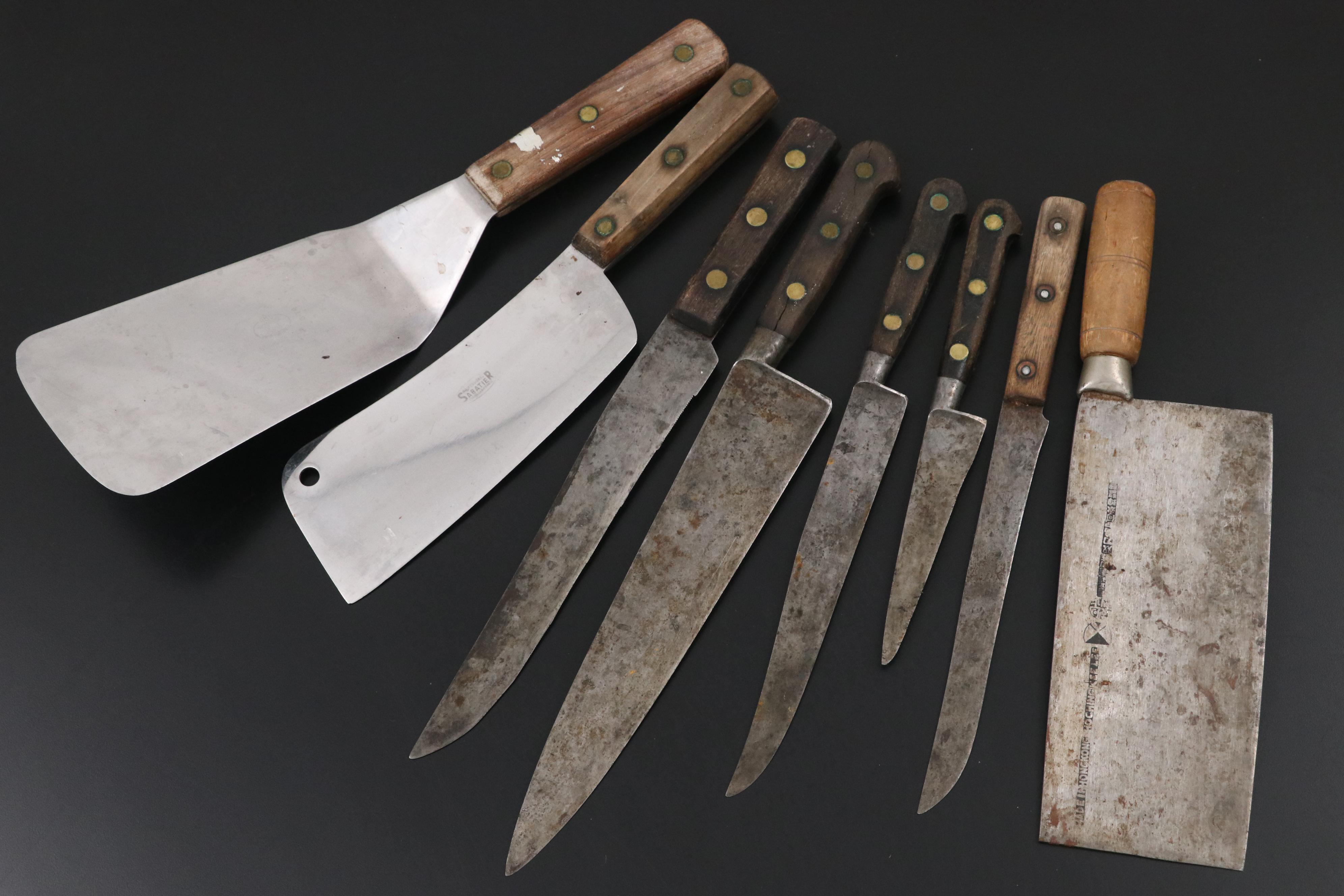 Sabatier, Williams, and More Knives and Serving Utensils