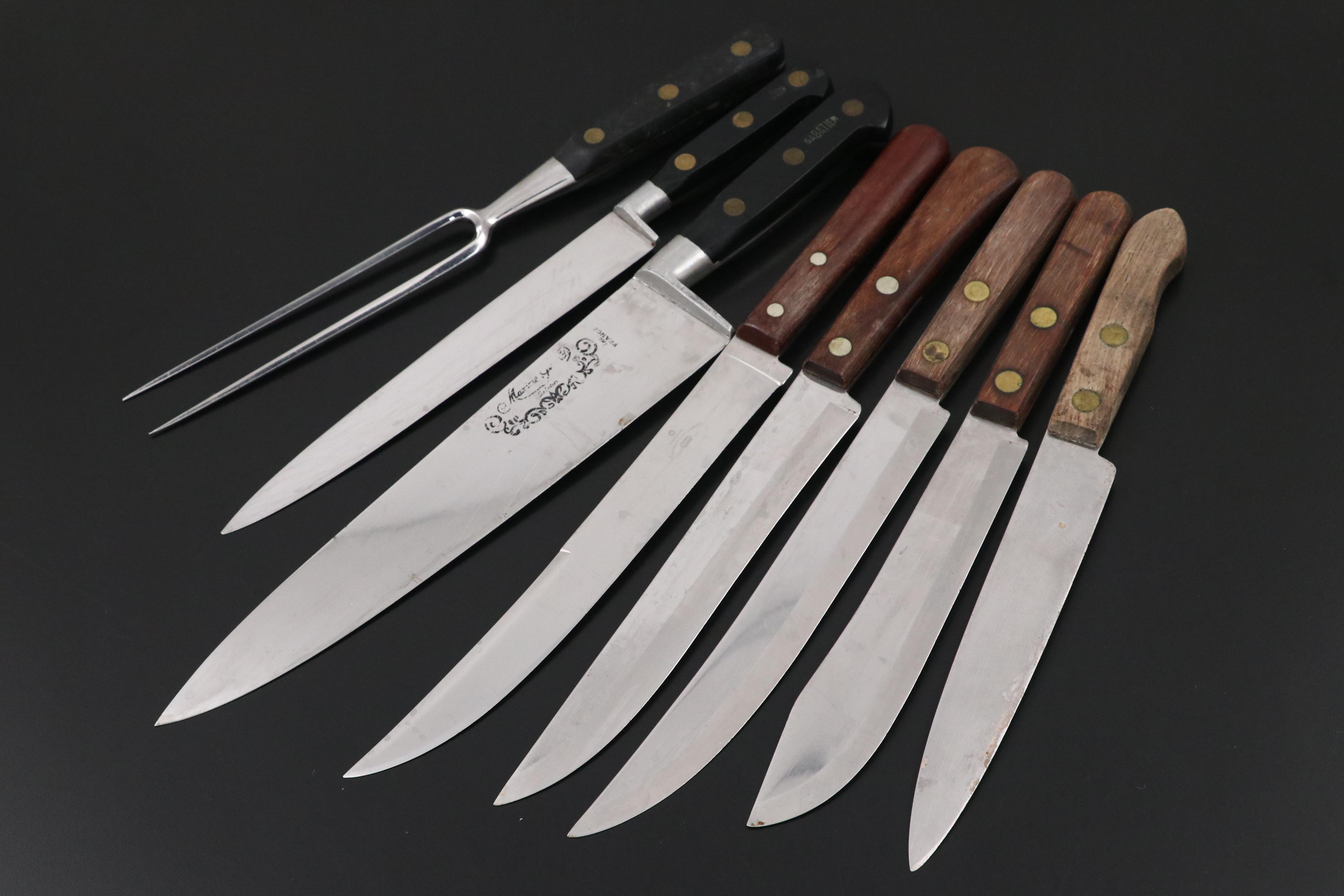 Sabatier, Williams, and More Knives and Serving Utensils