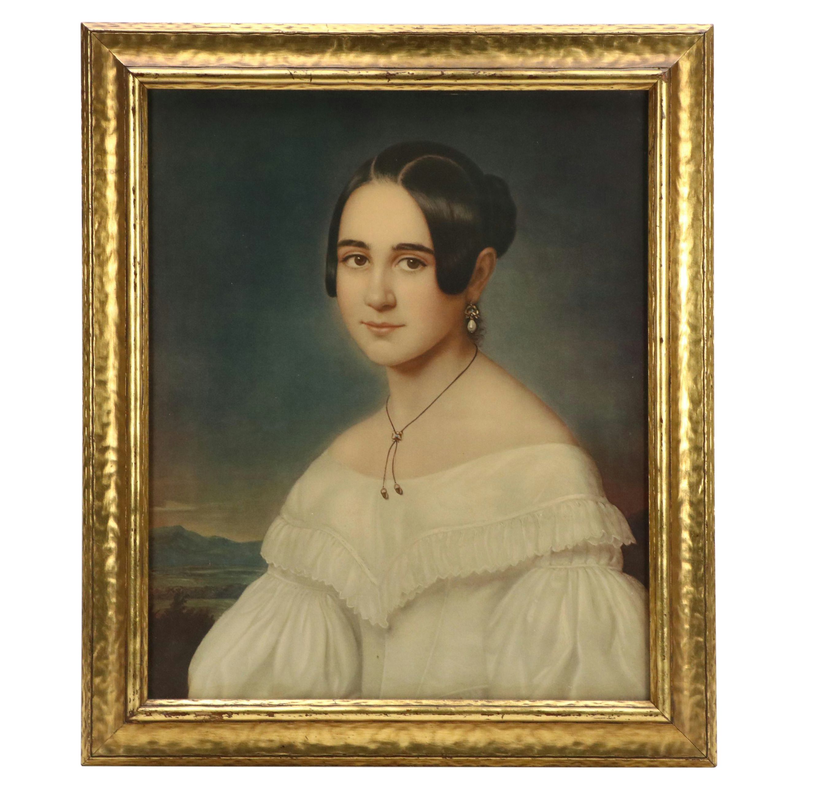 Portrait Collotype After Anna von Jagemann "Alt-Wien"