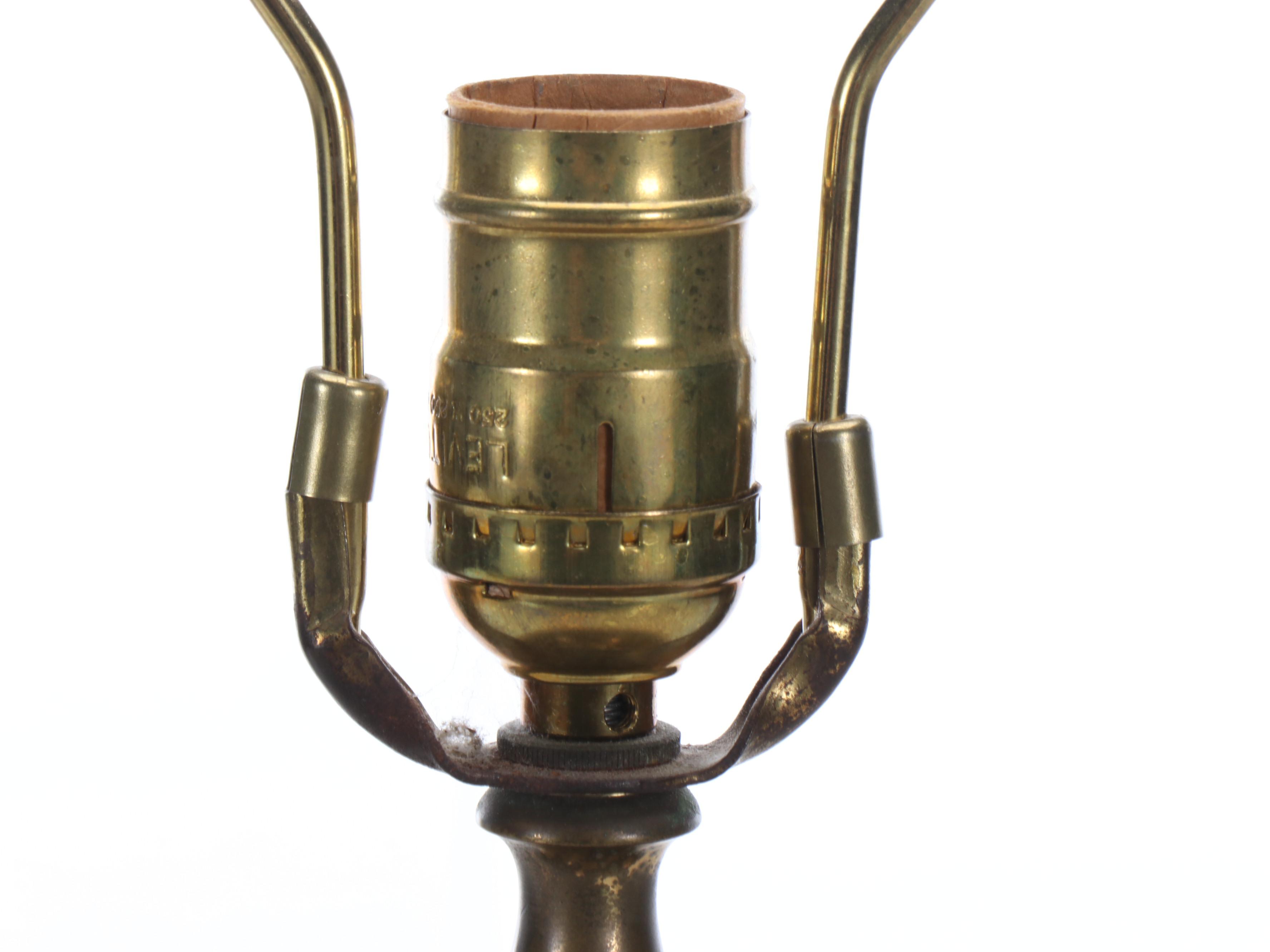 Copper Samovar Table Lamp with Kichler Silk Shade