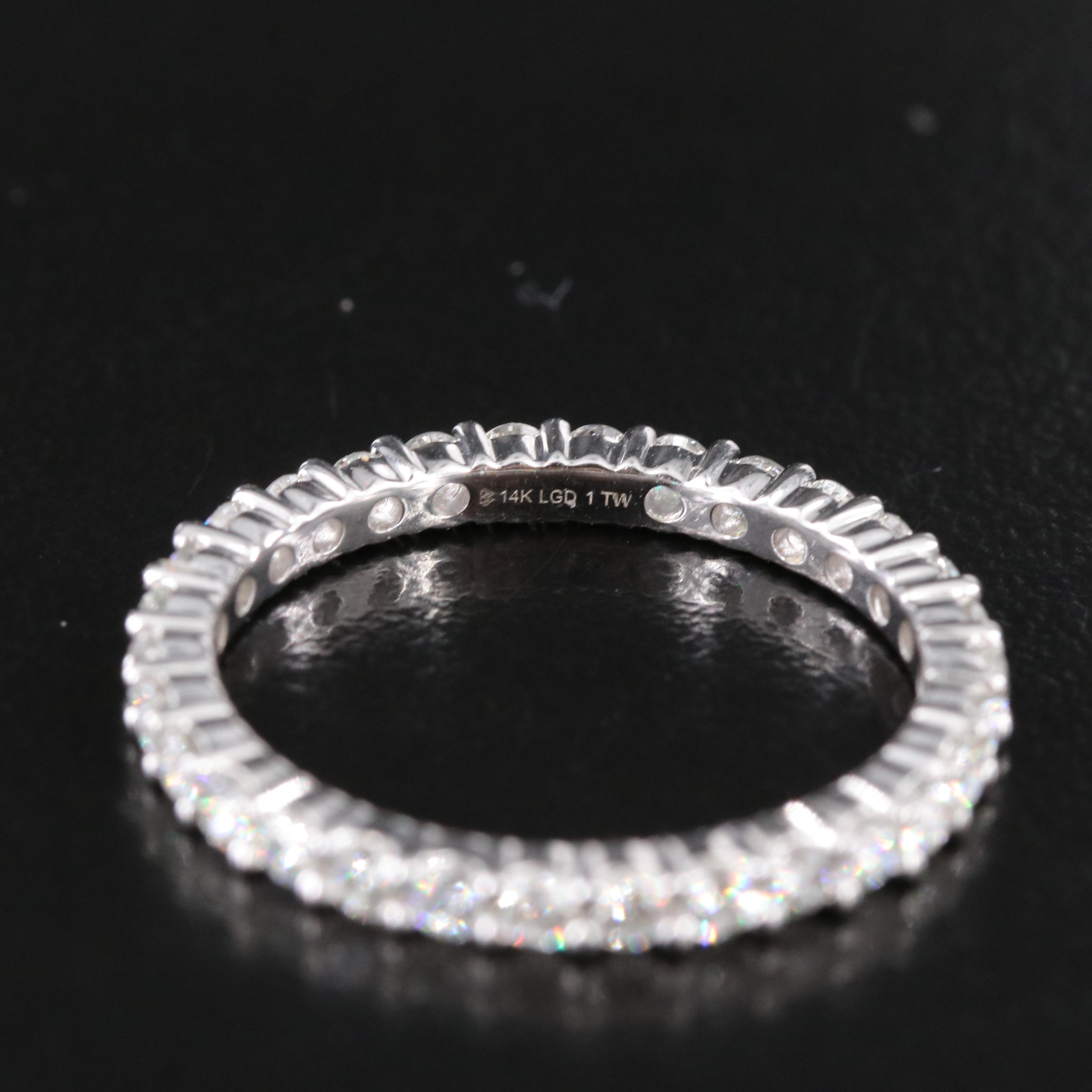 14K 1.00 CTW Lab Grown Diamond Eternity Band