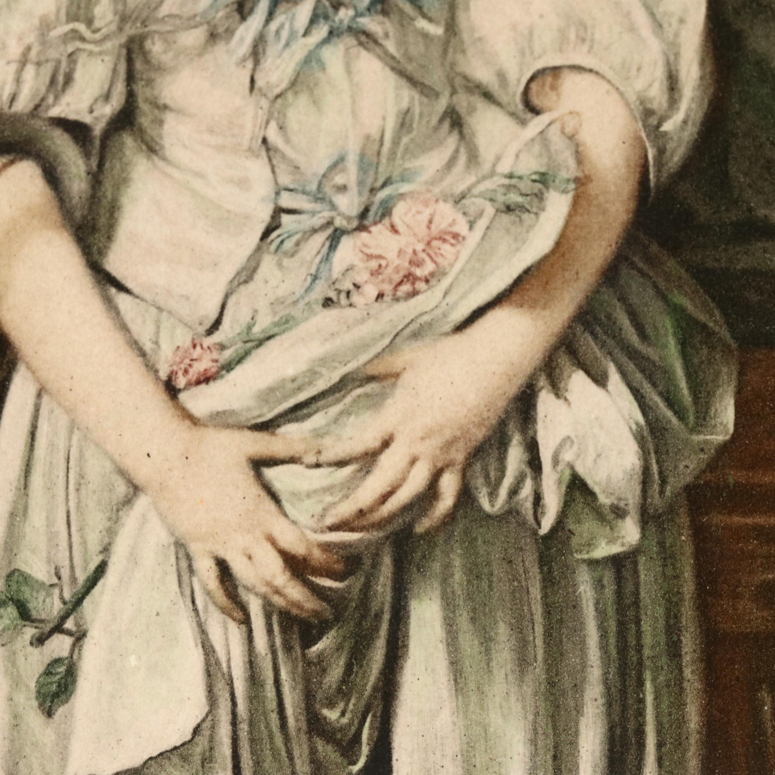 Autumnal Landscape Watercolor Painting of Waterfall Scene and More