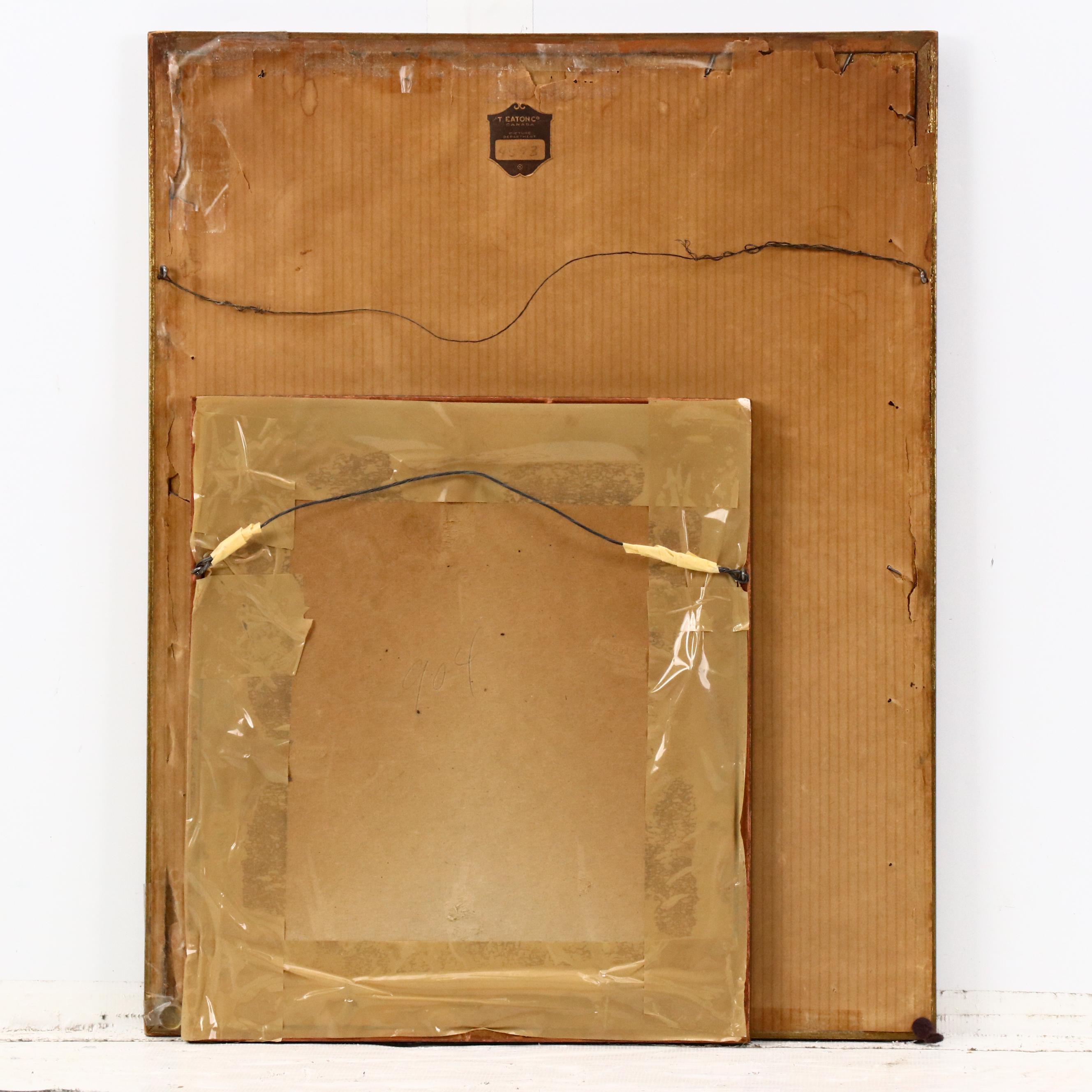 Autumnal Landscape Watercolor Painting of Waterfall Scene and More