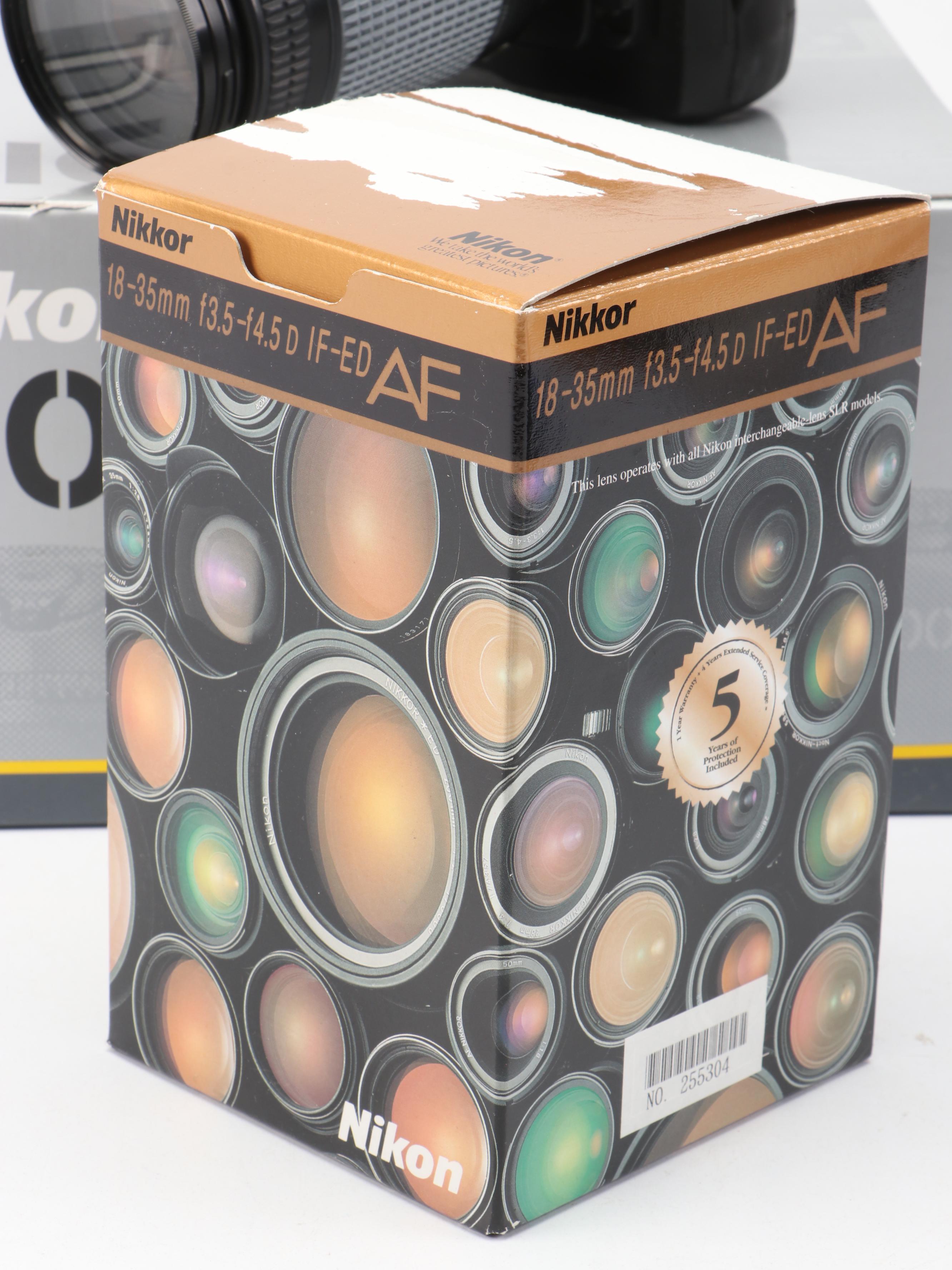 Nikon D100 DSLR Camera and Accessories