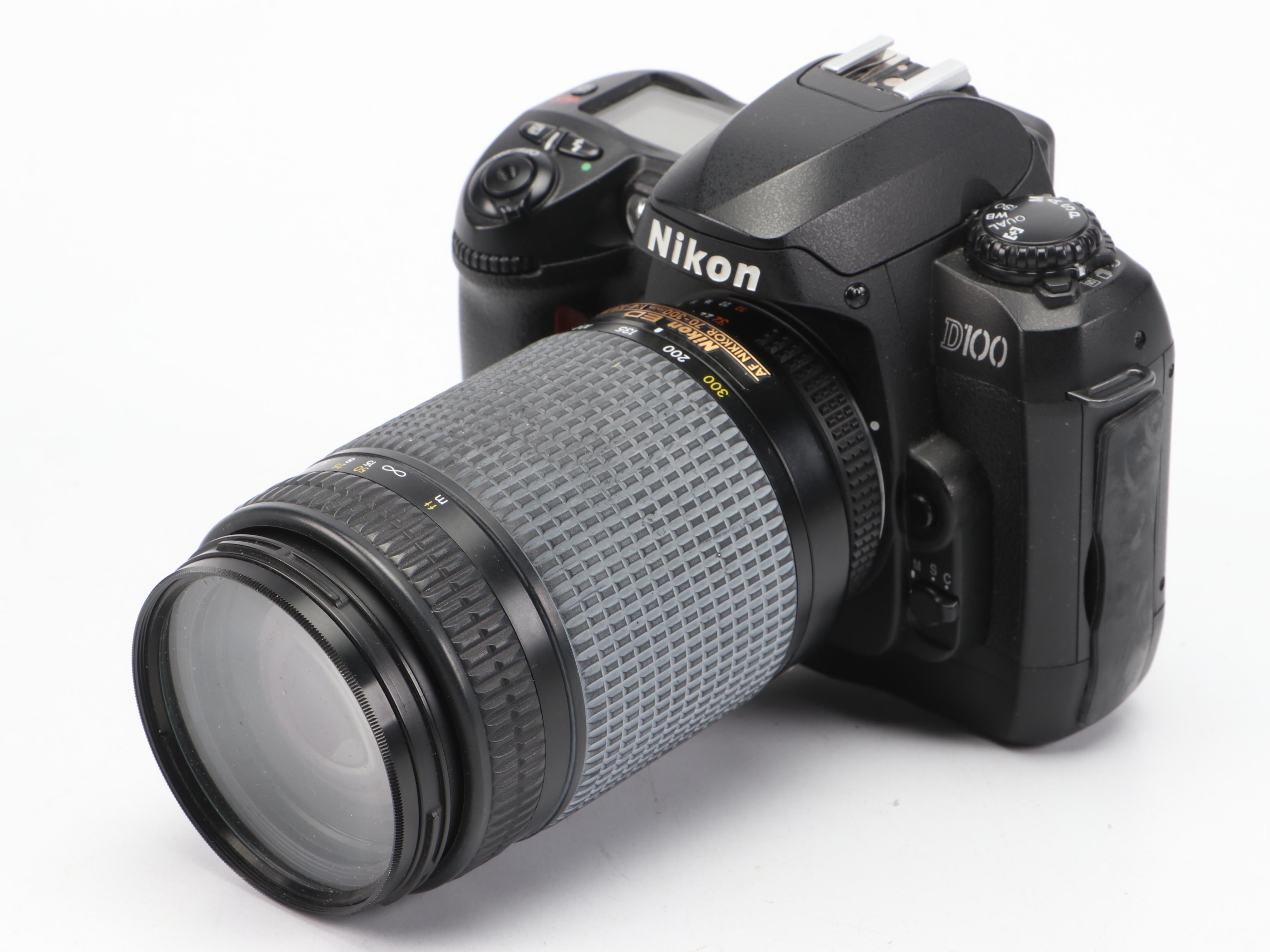 Nikon D100 DSLR Camera and Accessories