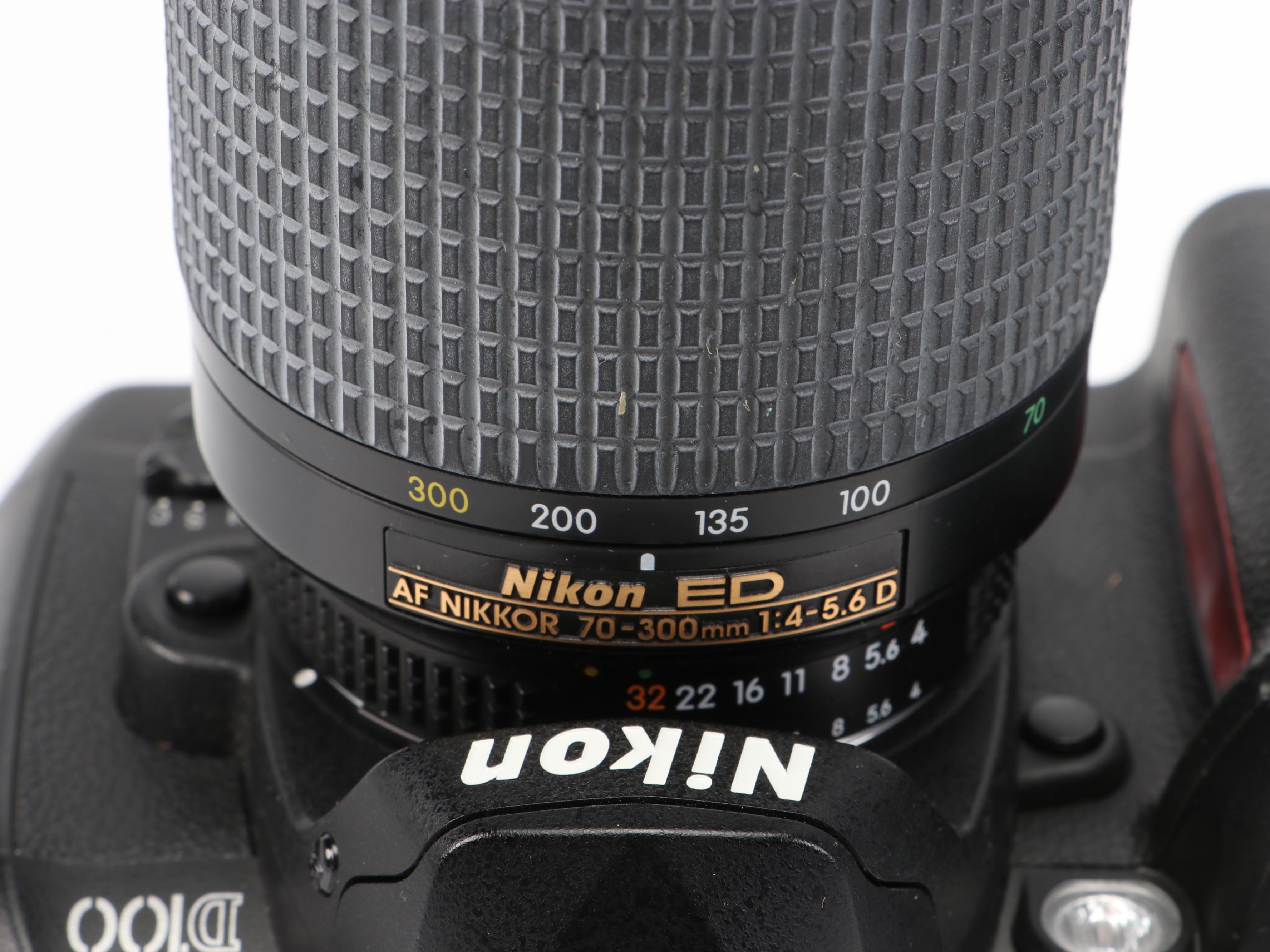 Nikon D100 DSLR Camera and Accessories