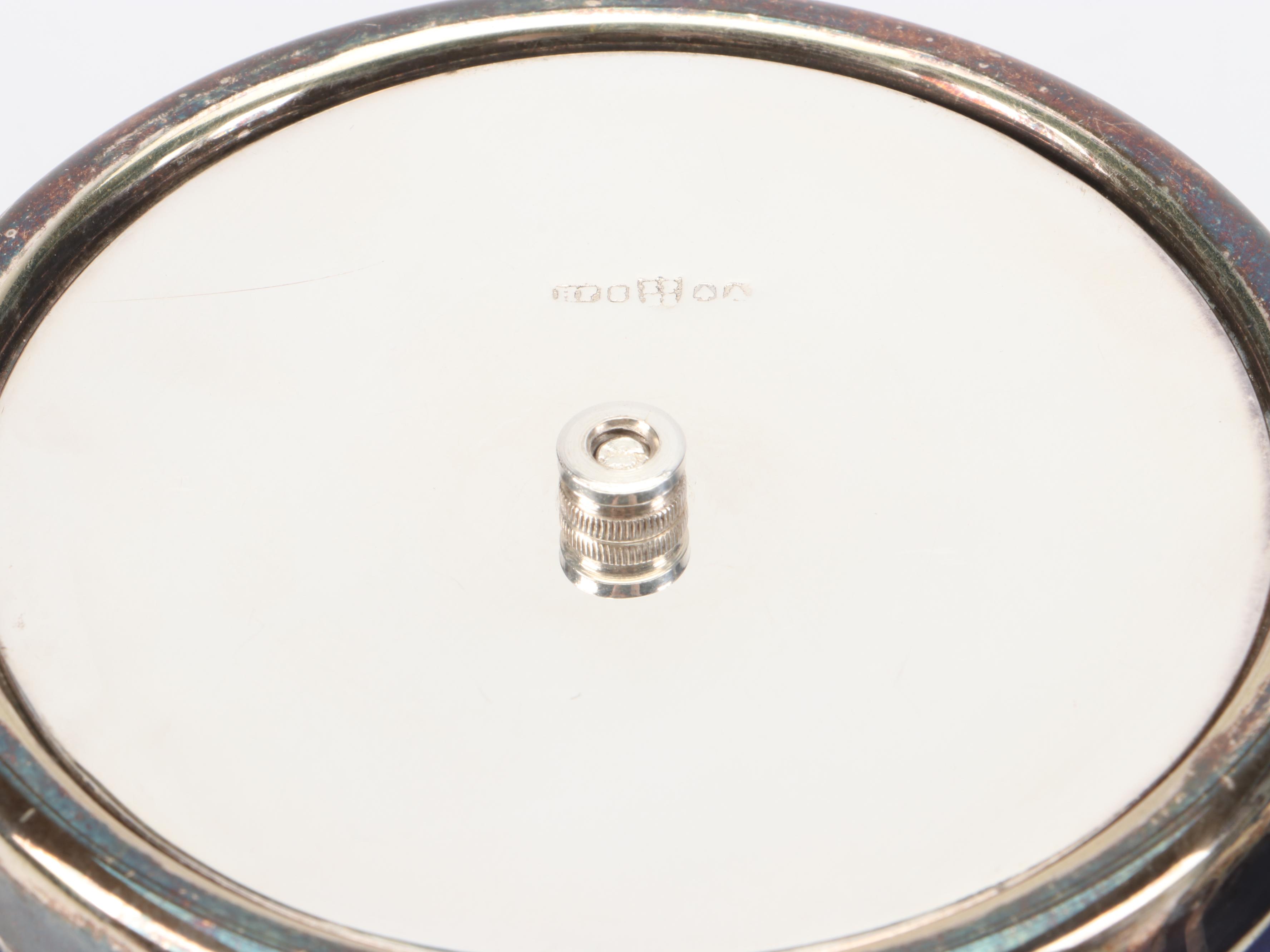 English Sprig Decorated Jasperware Style Biscuit Barrel and Vase