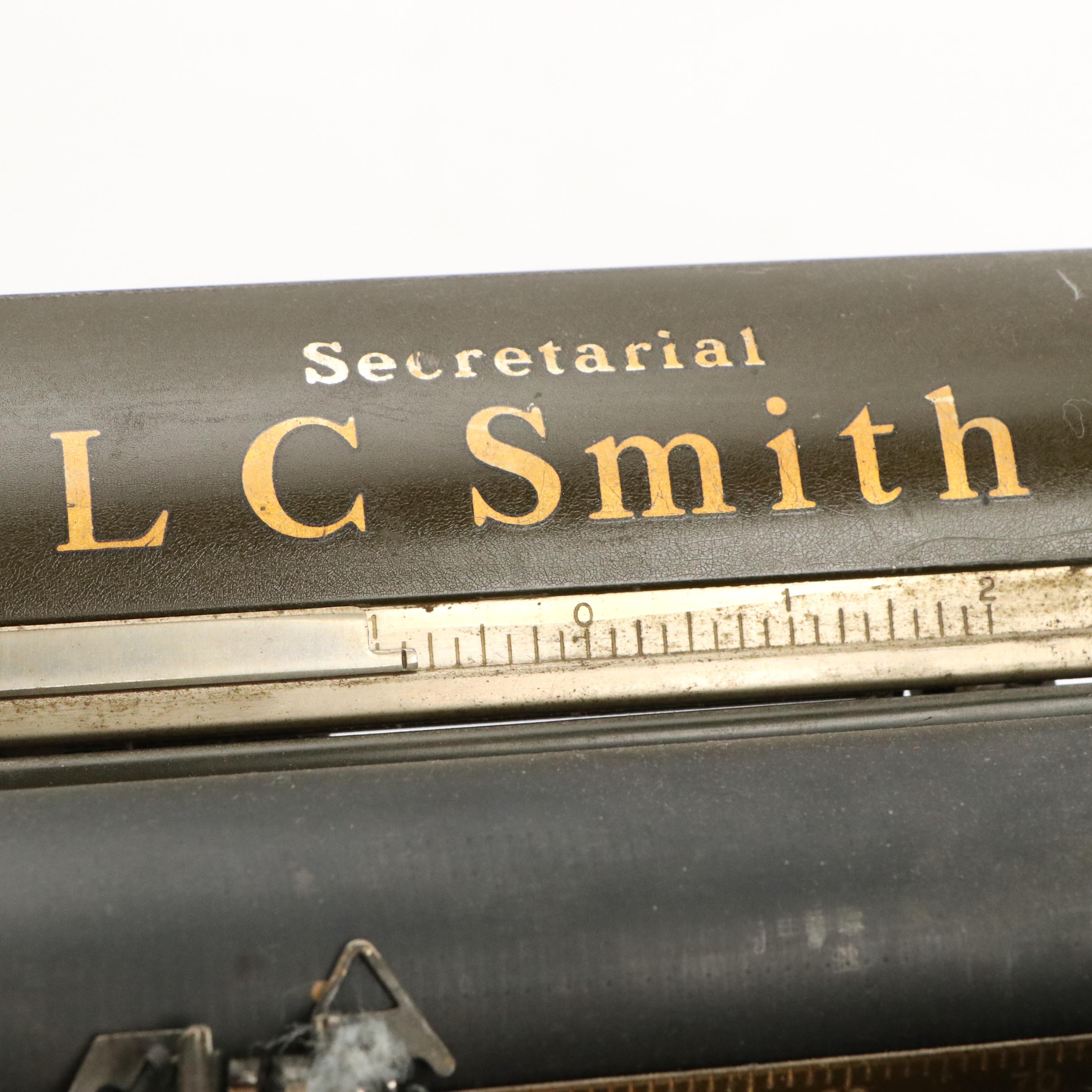 LC Smith & Corona No. 8 Secretarial Typewriter