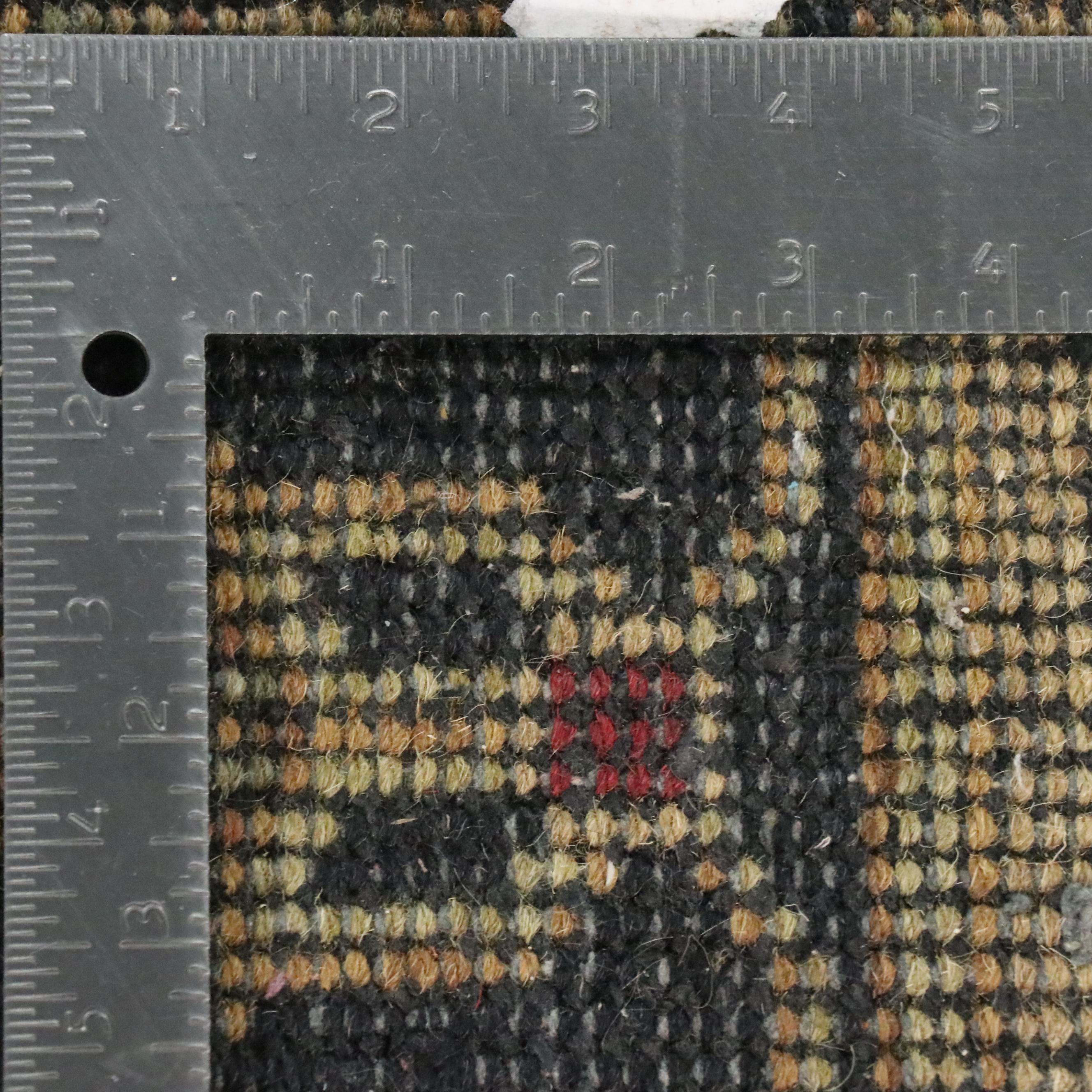 4'1 x 6'5 Hand-Knotted Indian Agra Area Rug