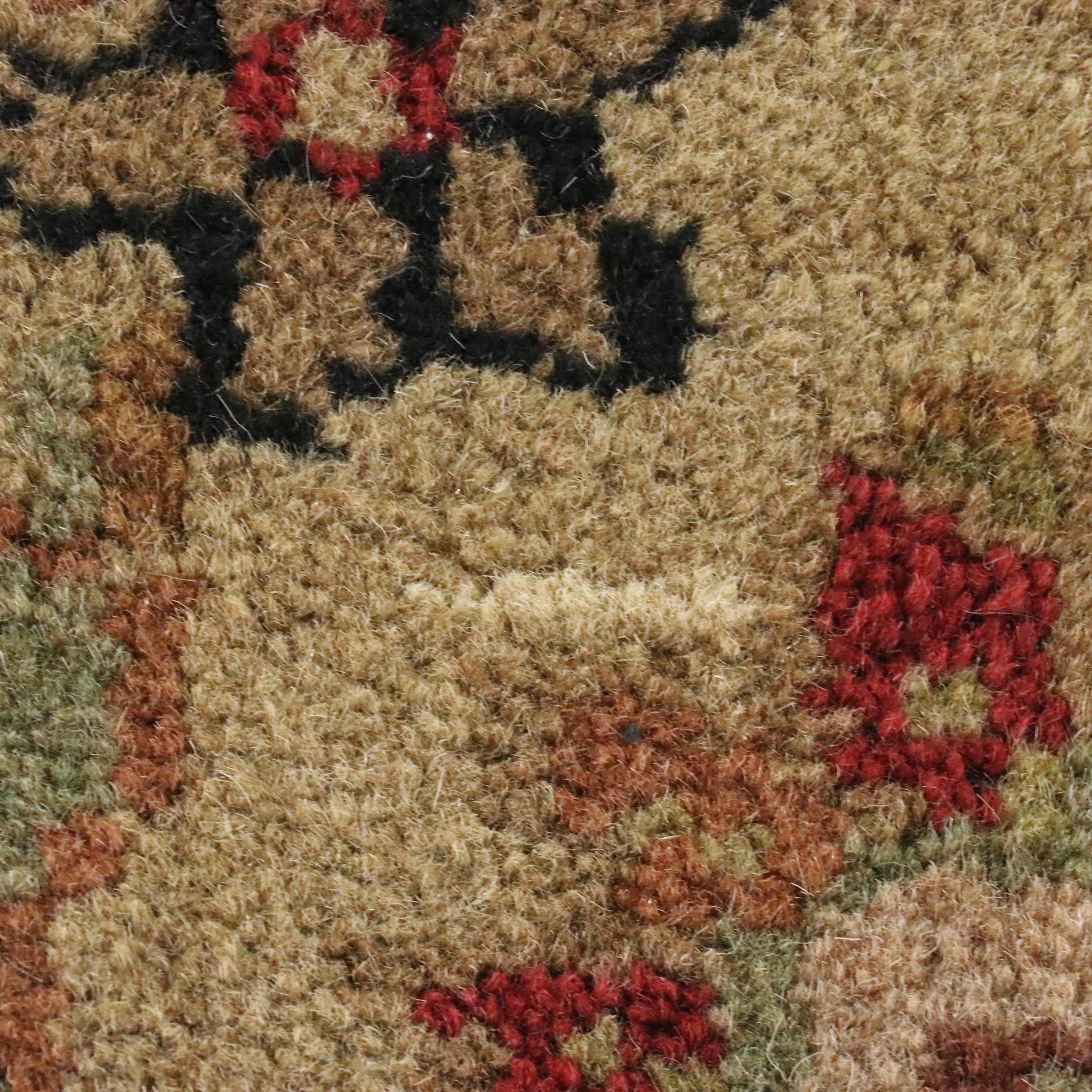 4'1 x 6'5 Hand-Knotted Indian Agra Area Rug