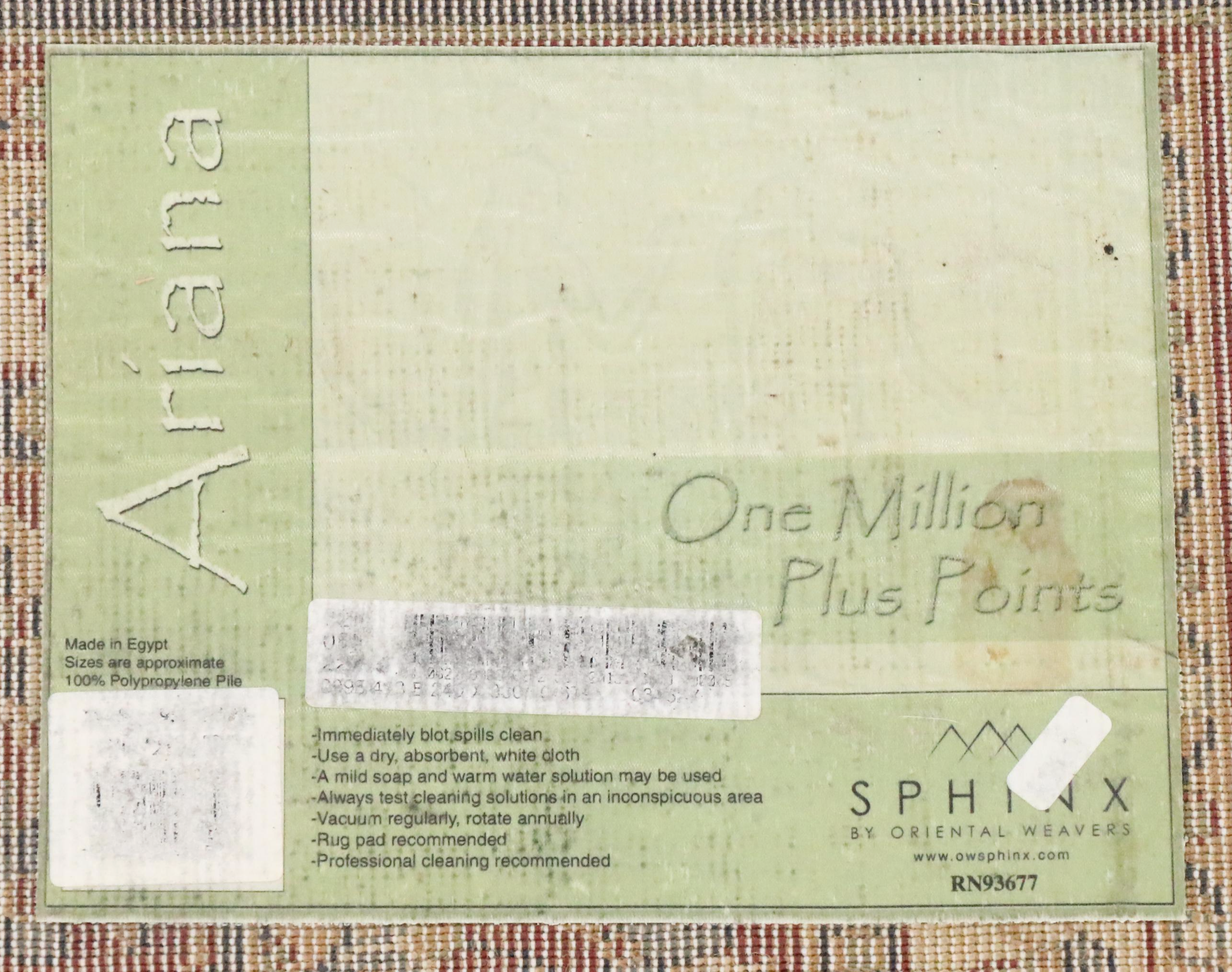 7'11 x 10'10 Machine Made Sphinx by Oriental Weavers "Ariana" Area Rug