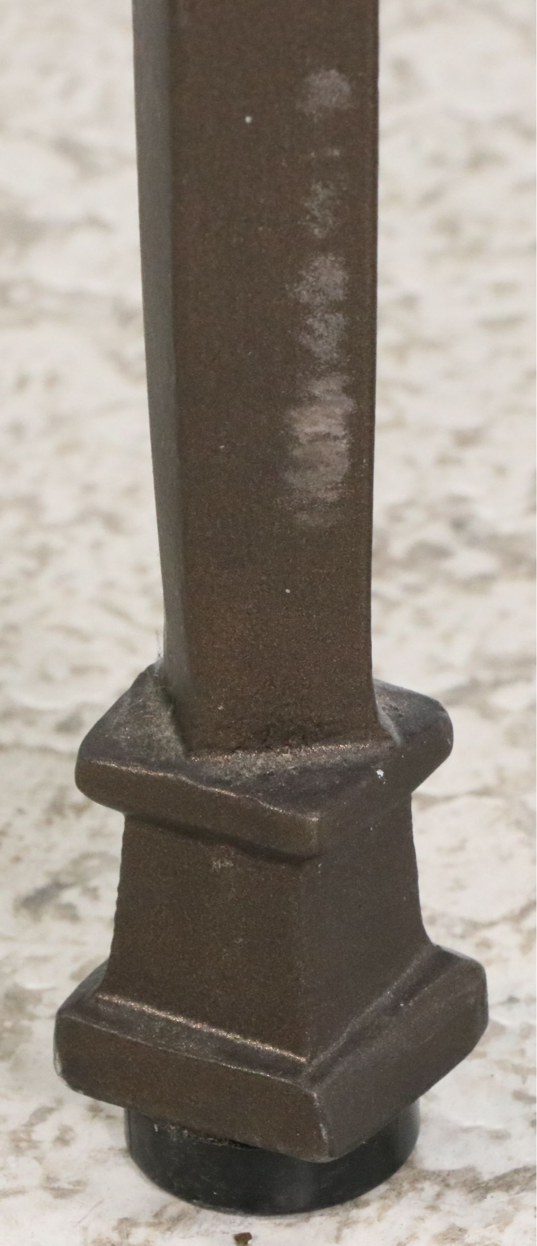 Pair of Woodard Landgrave Ceramic Tile Topped Metal Patio Tables