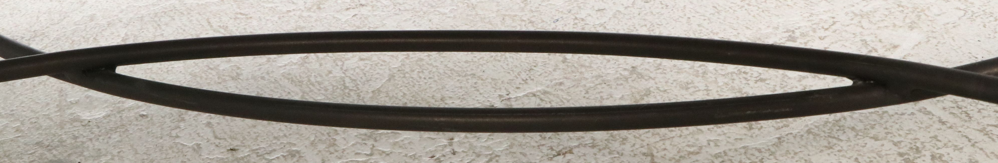 Pair of Woodard Landgrave Ceramic Tile Topped Metal Patio Tables