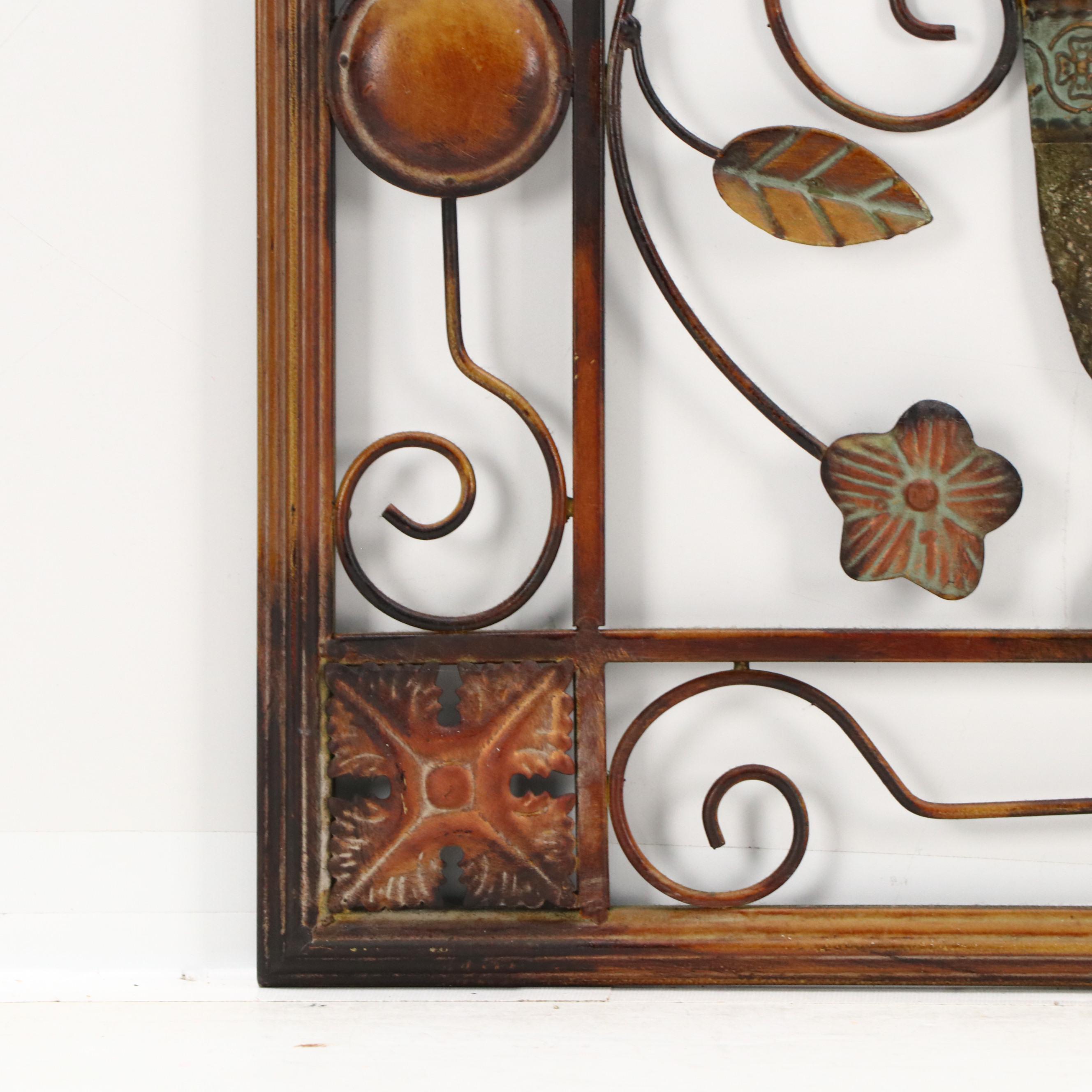 Foliate Metalwork Wall Art