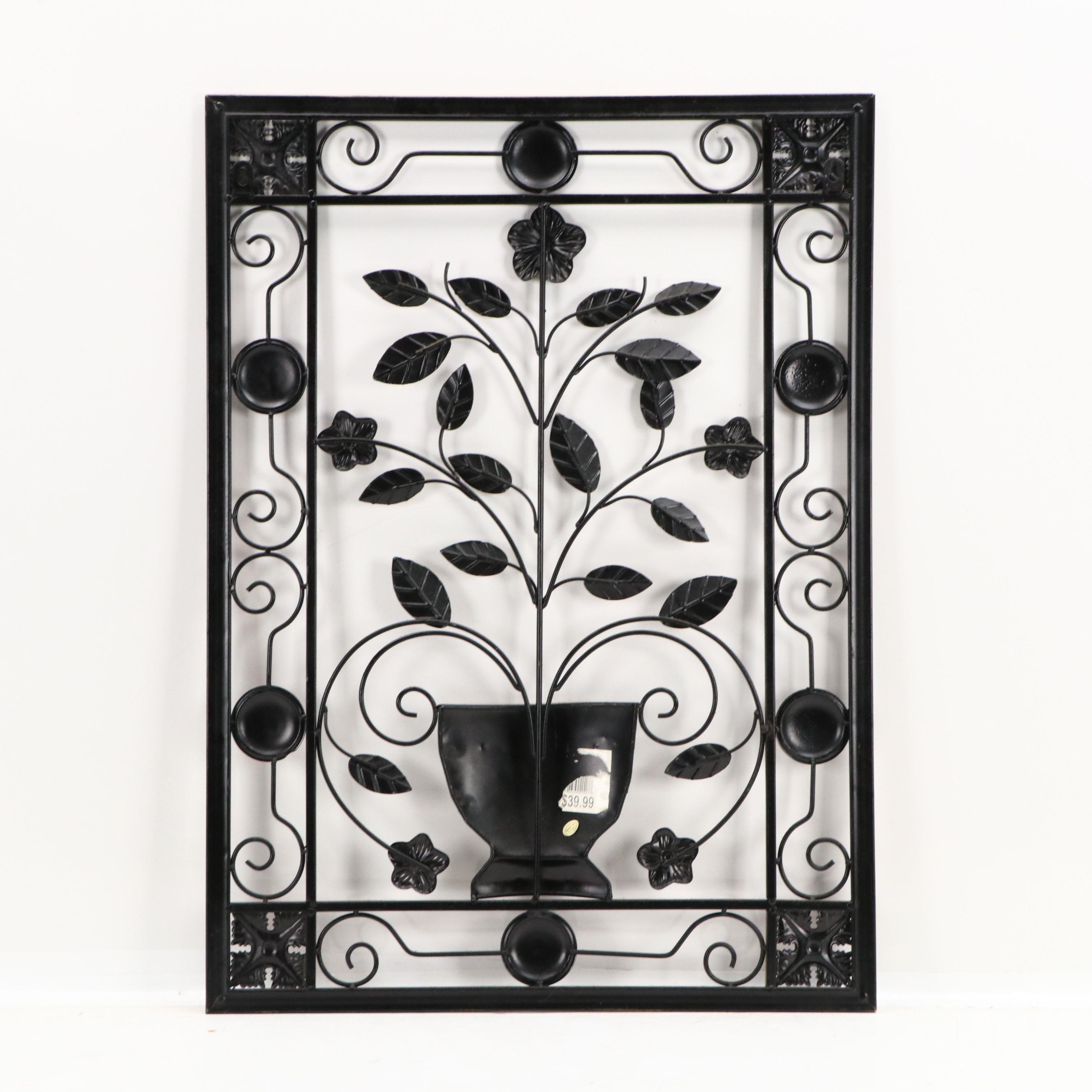Foliate Metalwork Wall Art