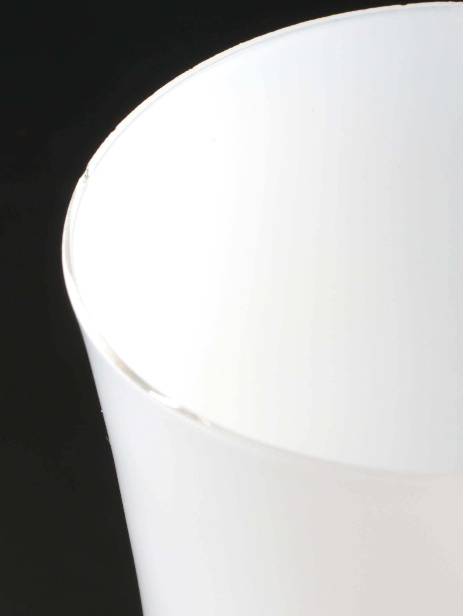 Denby "Mirage White" Blown Glass Water Goblets