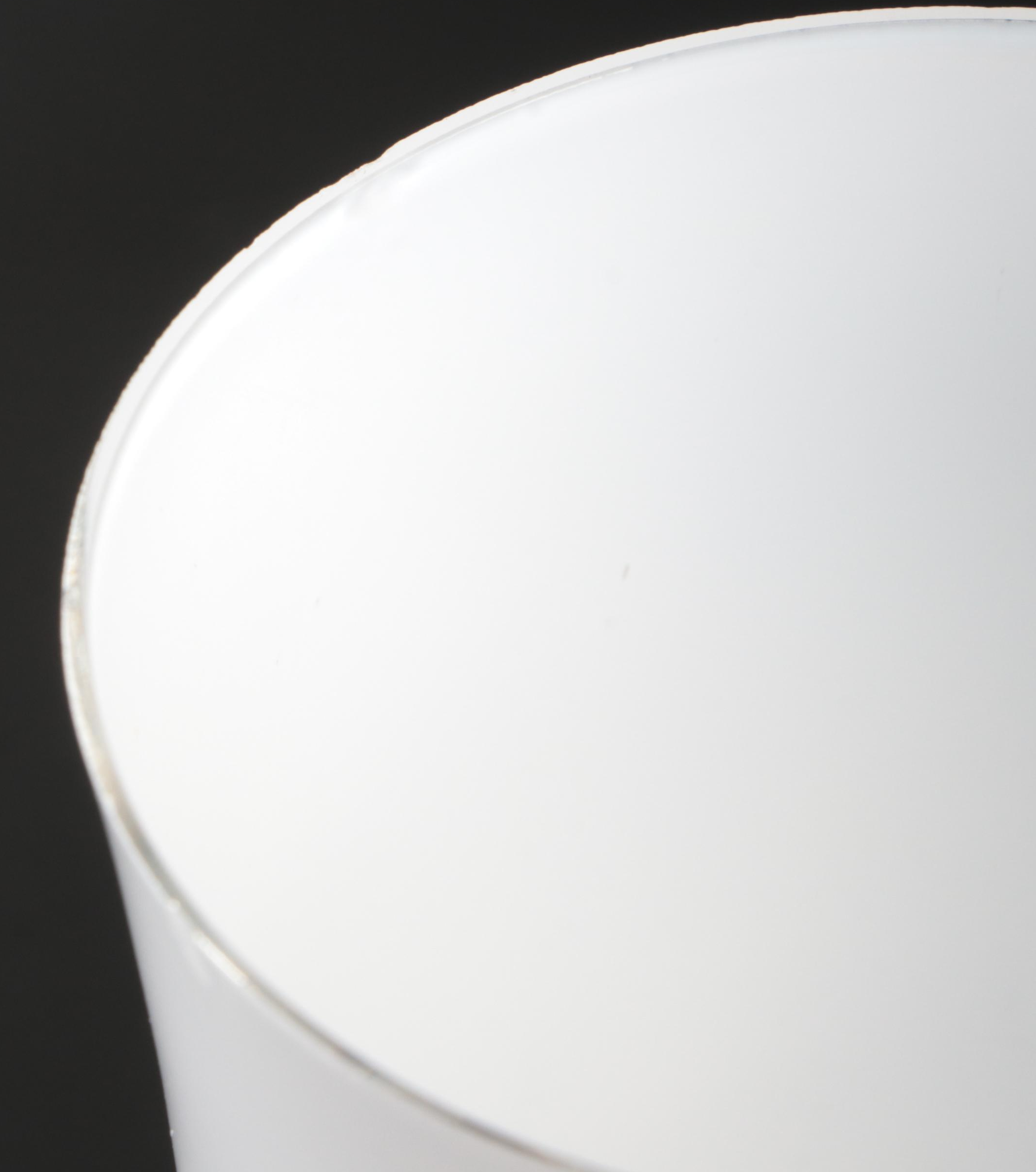 Denby "Mirage White" Blown Glass Water Goblets