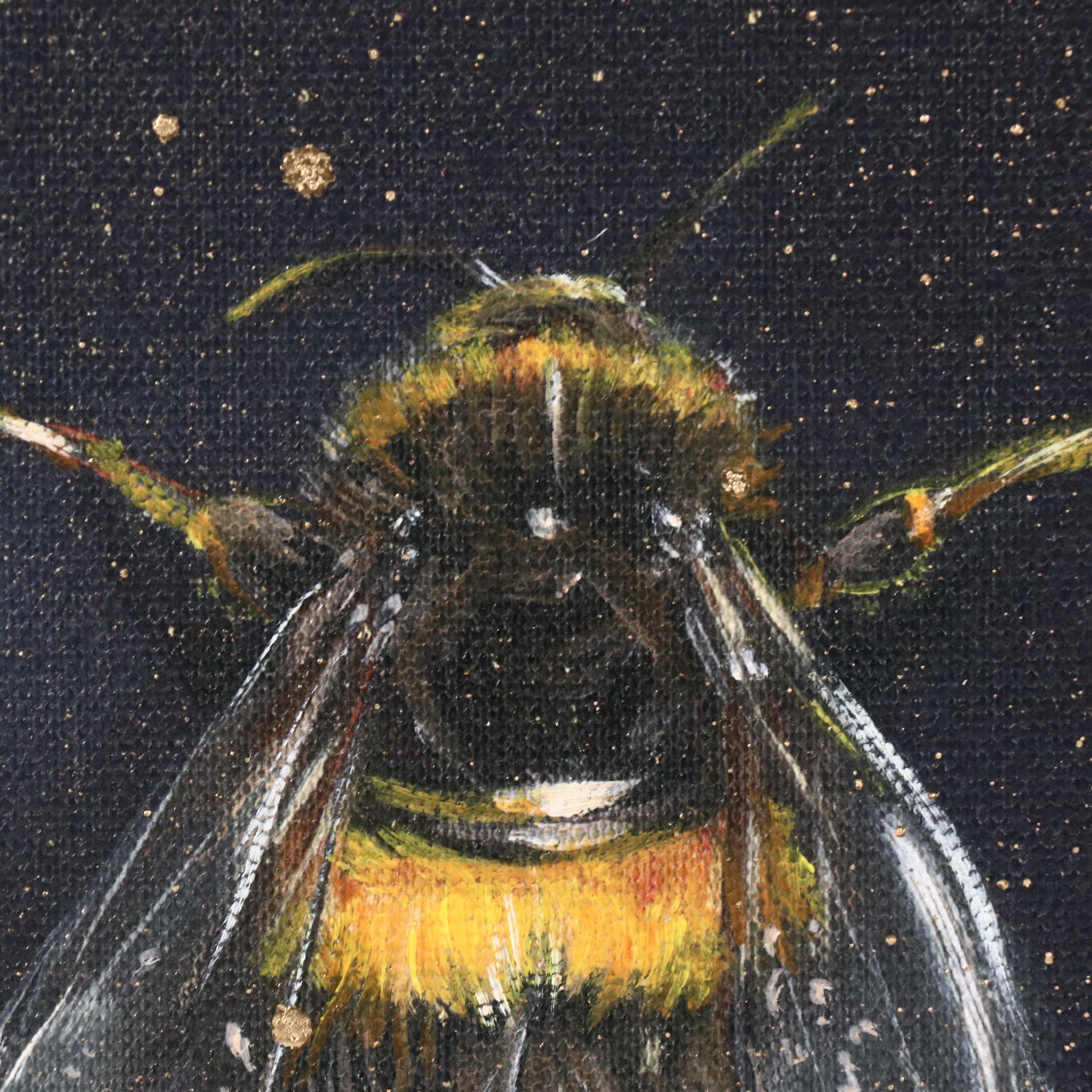 Inga Kovalenko Oil Painting of a Bee, 2025
