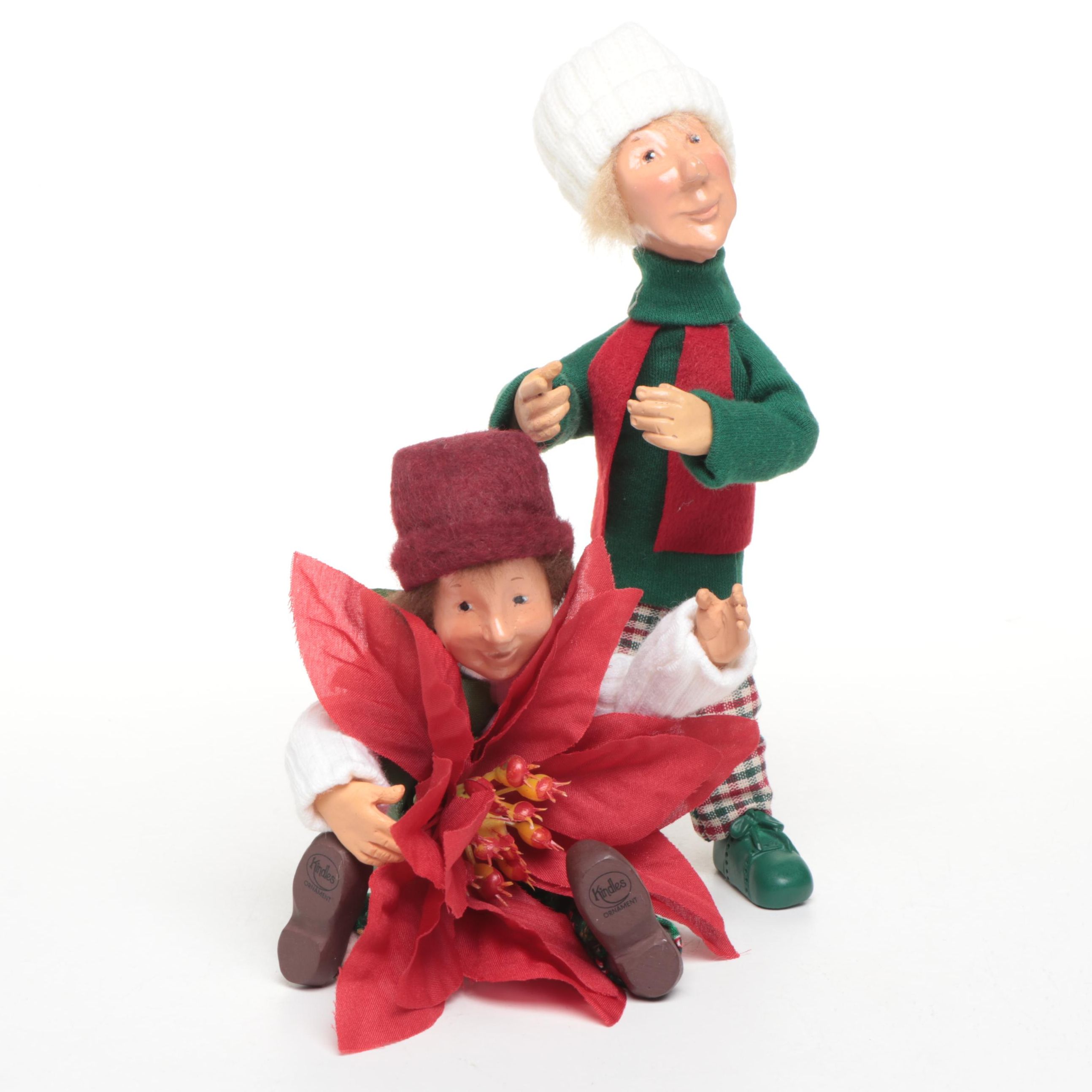 Byers' Choice Kindles Christmas Carol Figurines