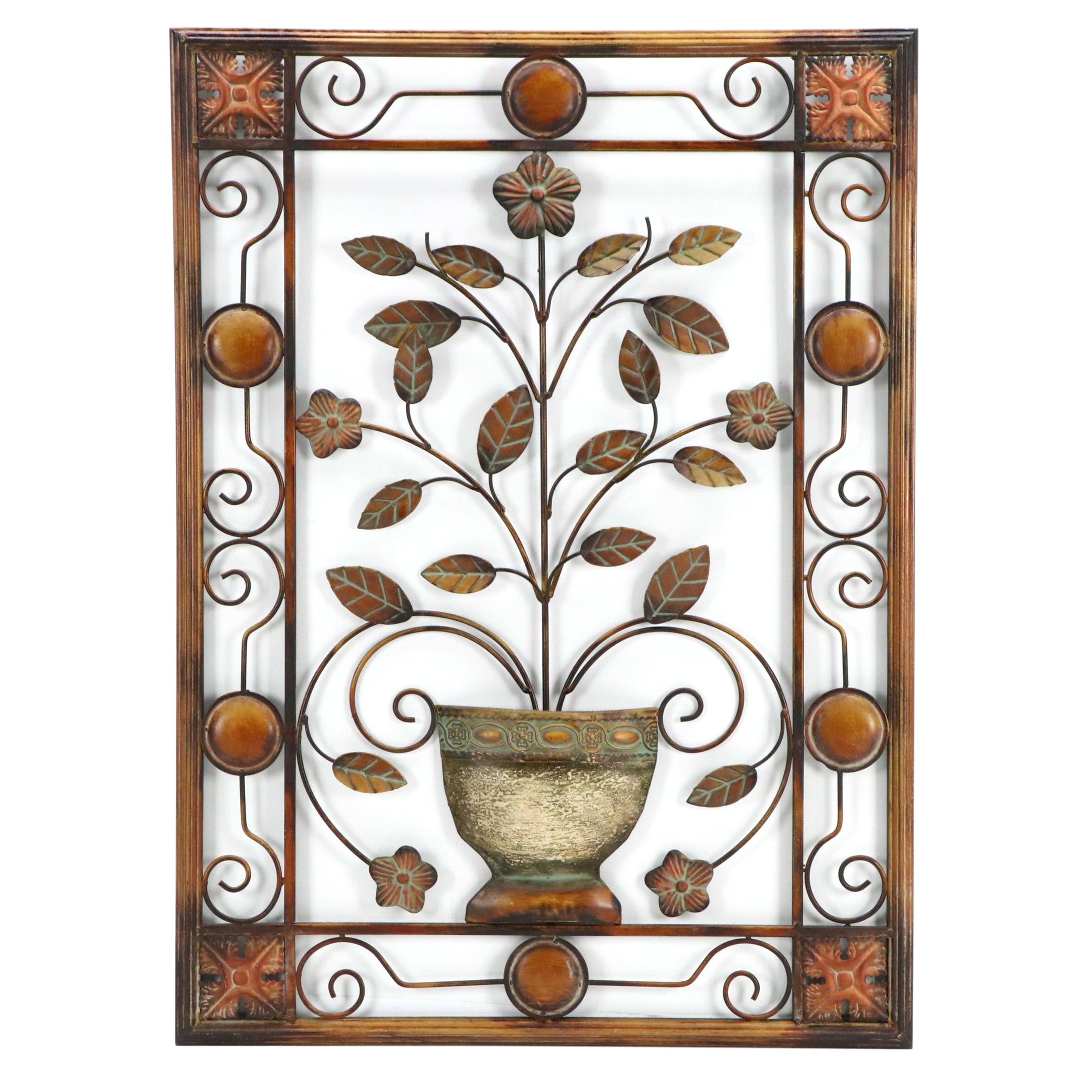 Foliate Metalwork Wall Art