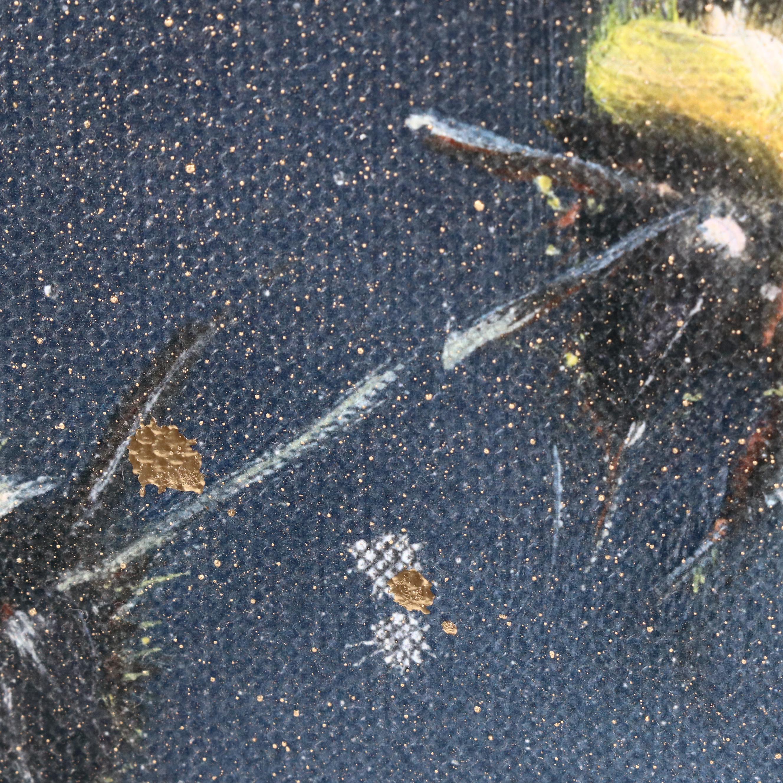 Inga Kovalenko Oil Painting of Bees, 2025