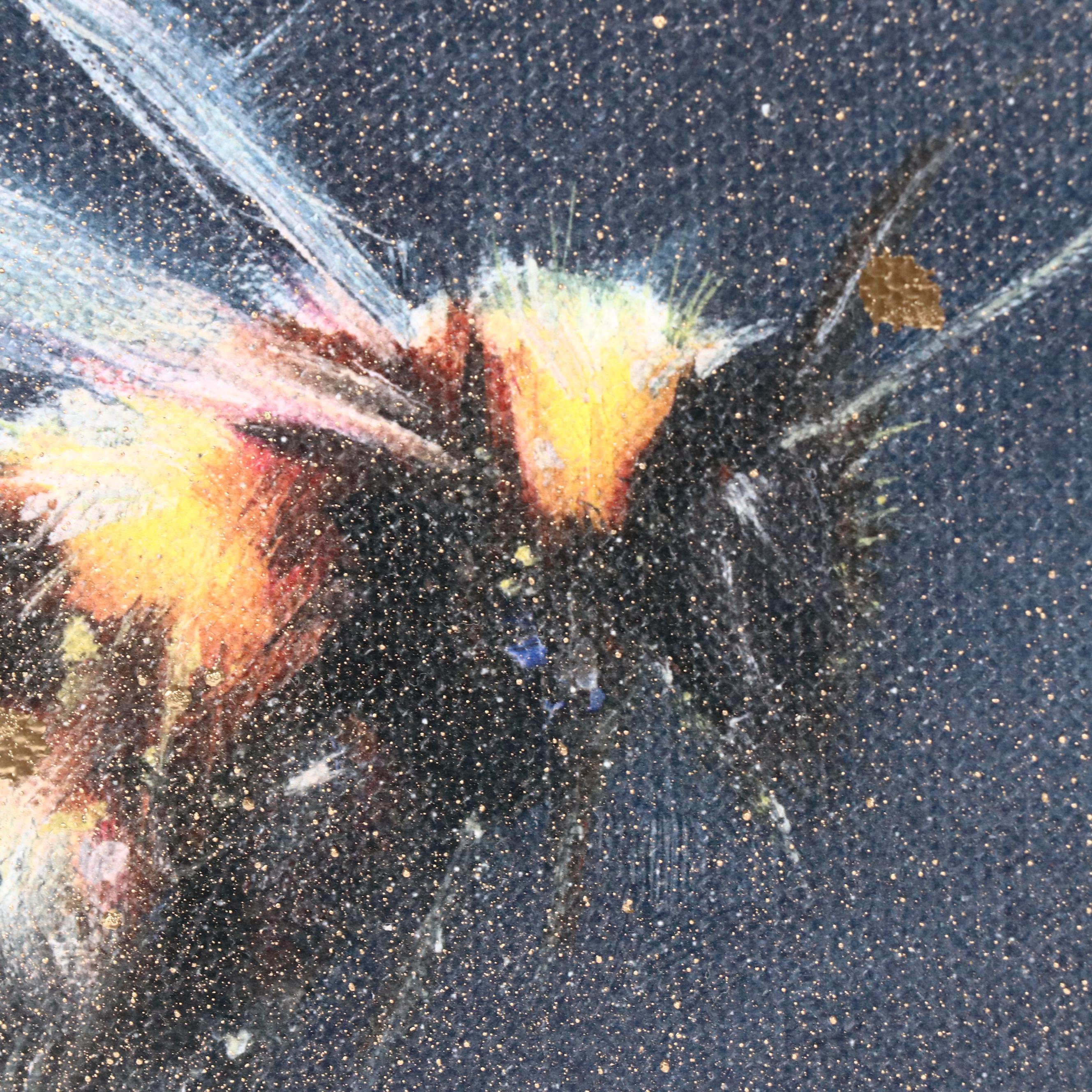 Inga Kovalenko Oil Painting of Bees, 2025