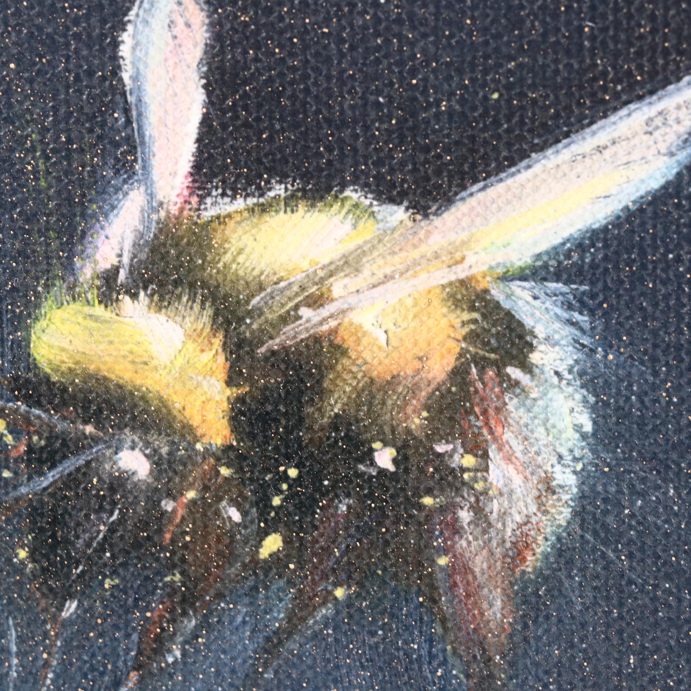 Inga Kovalenko Oil Painting of Bees, 2025