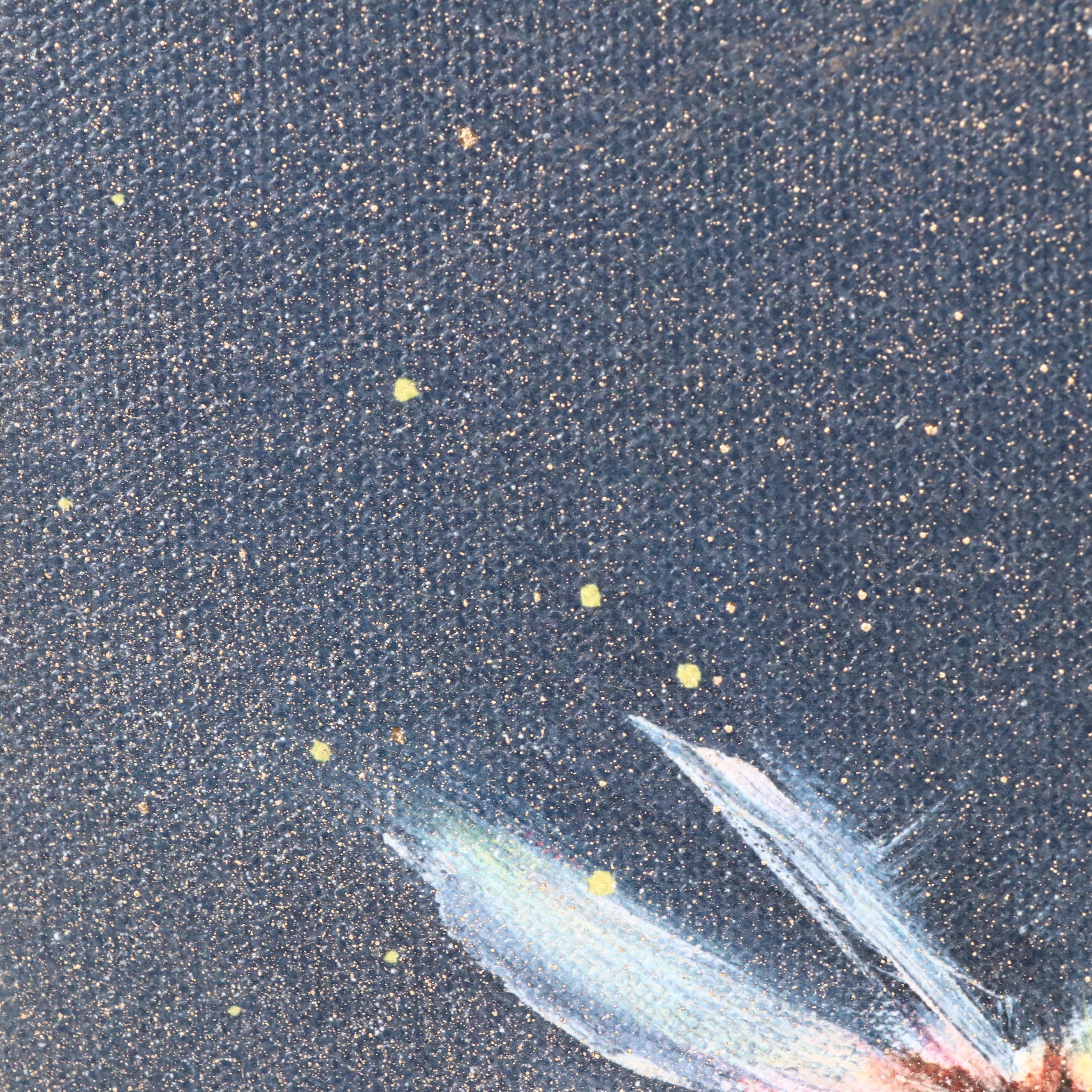 Inga Kovalenko Oil Painting of Bees, 2025