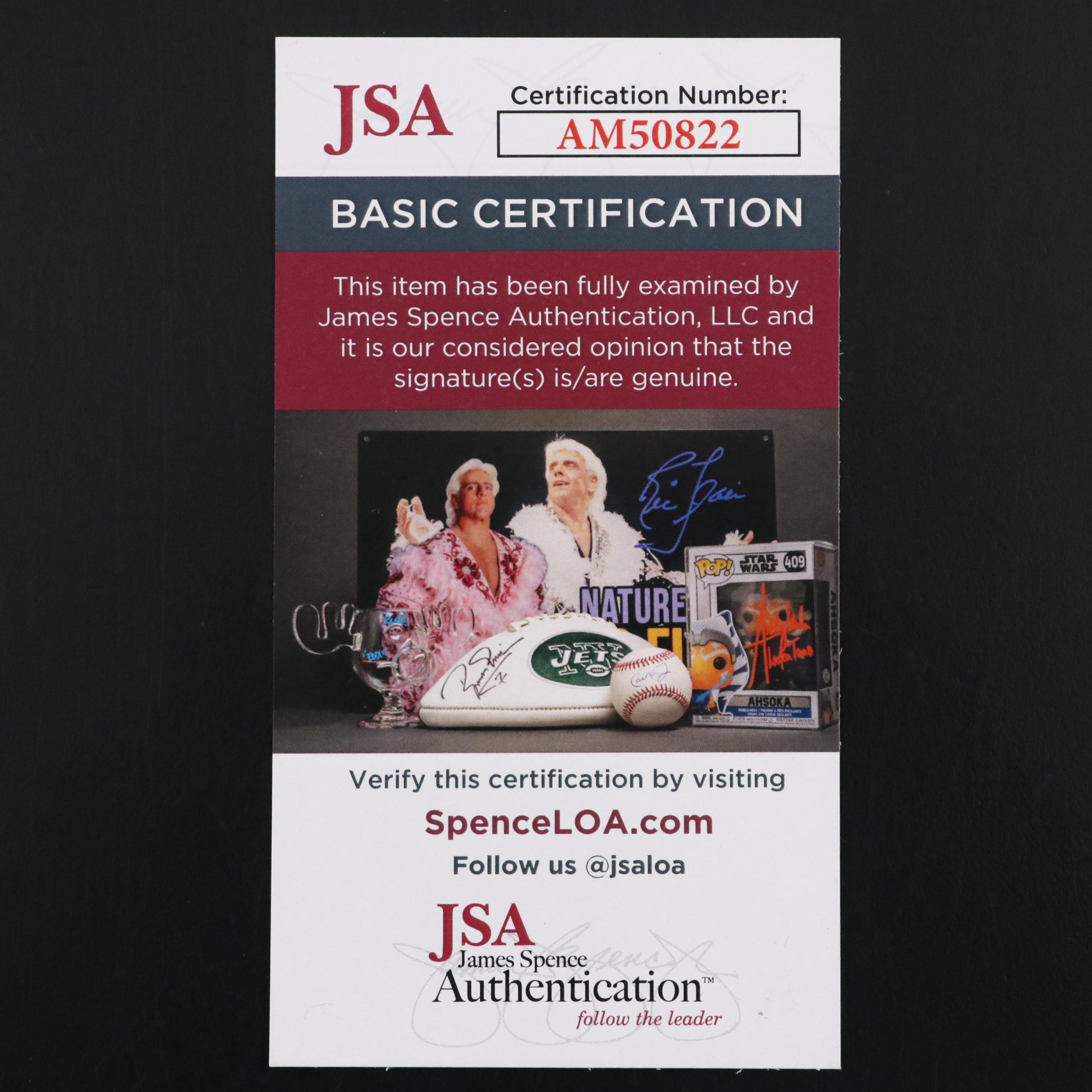 Tony La Russa Signed Rawlings Official Baseball with Bobby Cox Signed Card, JSA