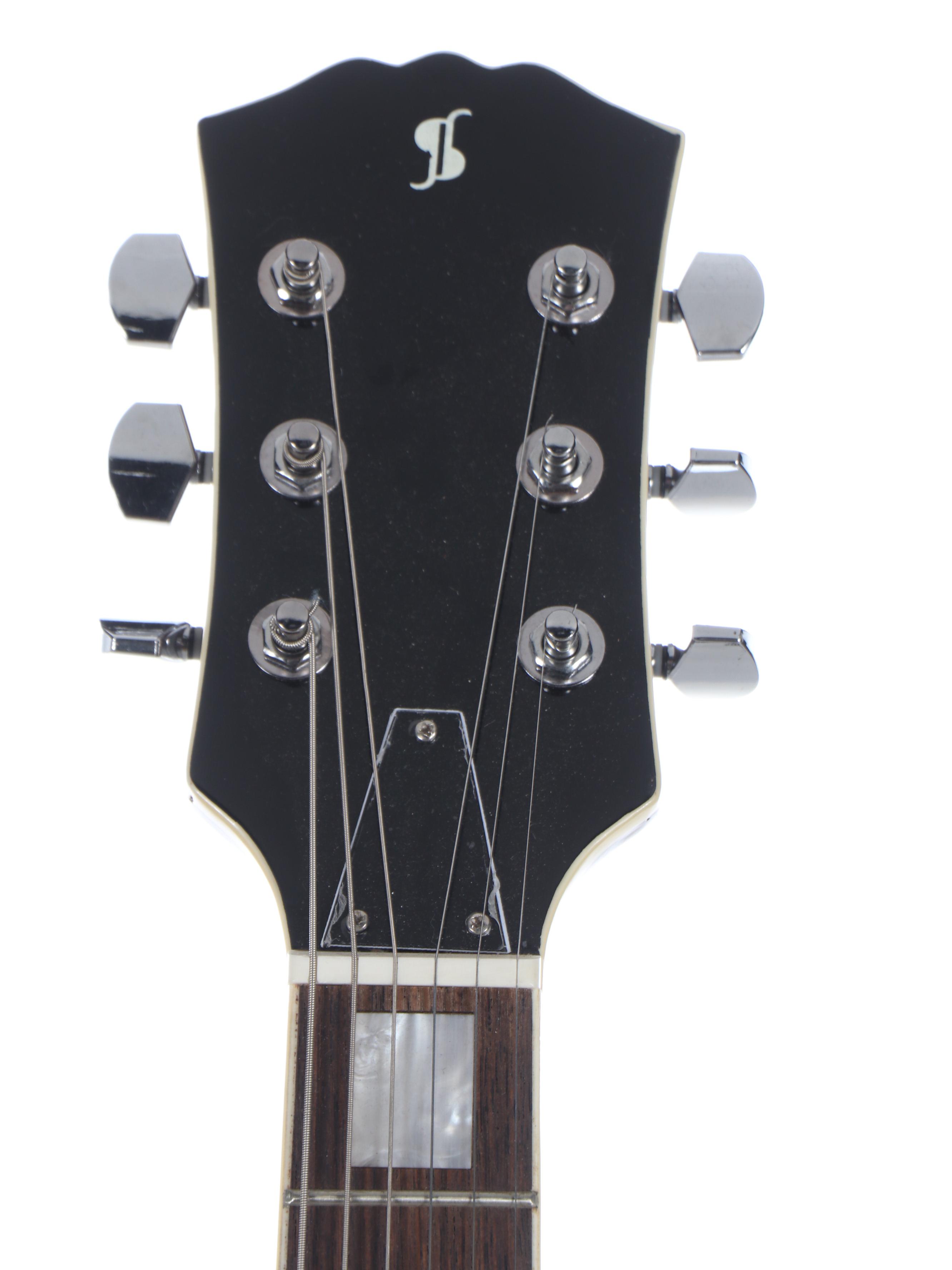 Stagg Les Paul Style Standard L Series Electric Guitar in Violin Sunburst Finish