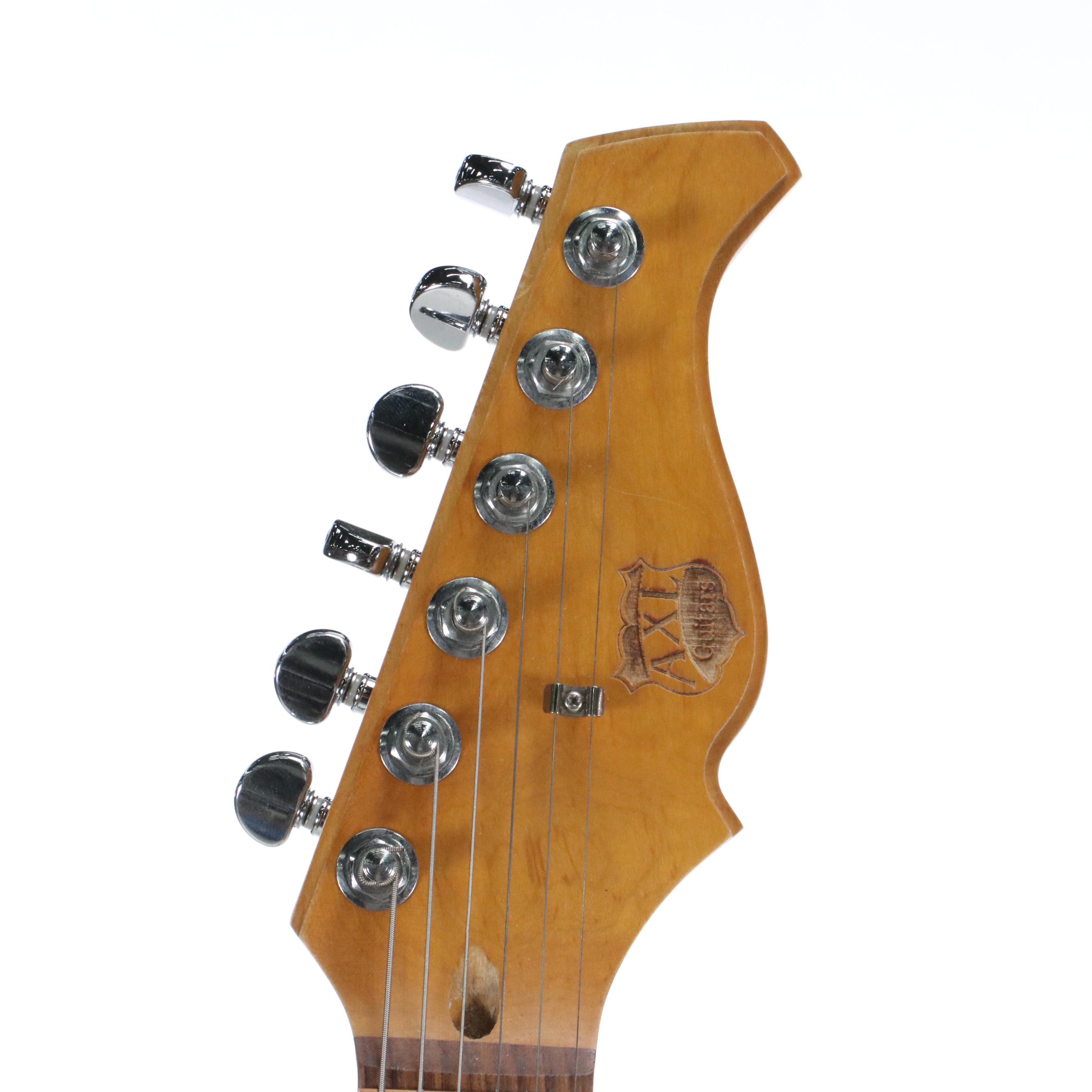 AXL Guitars Badwater Relic'd Strat Type Electric Guitar