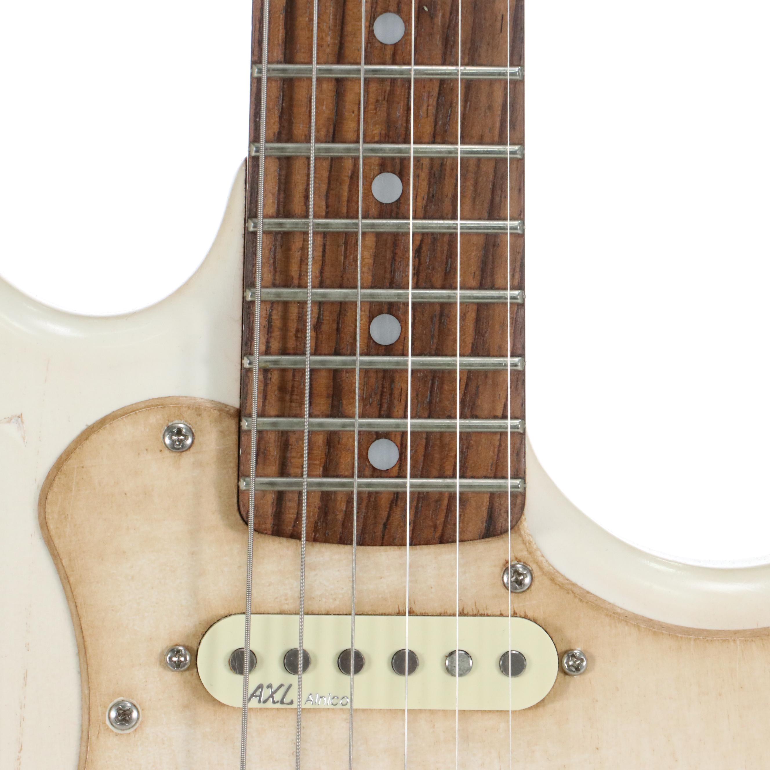 AXL Guitars Badwater Relic'd Strat Type Electric Guitar