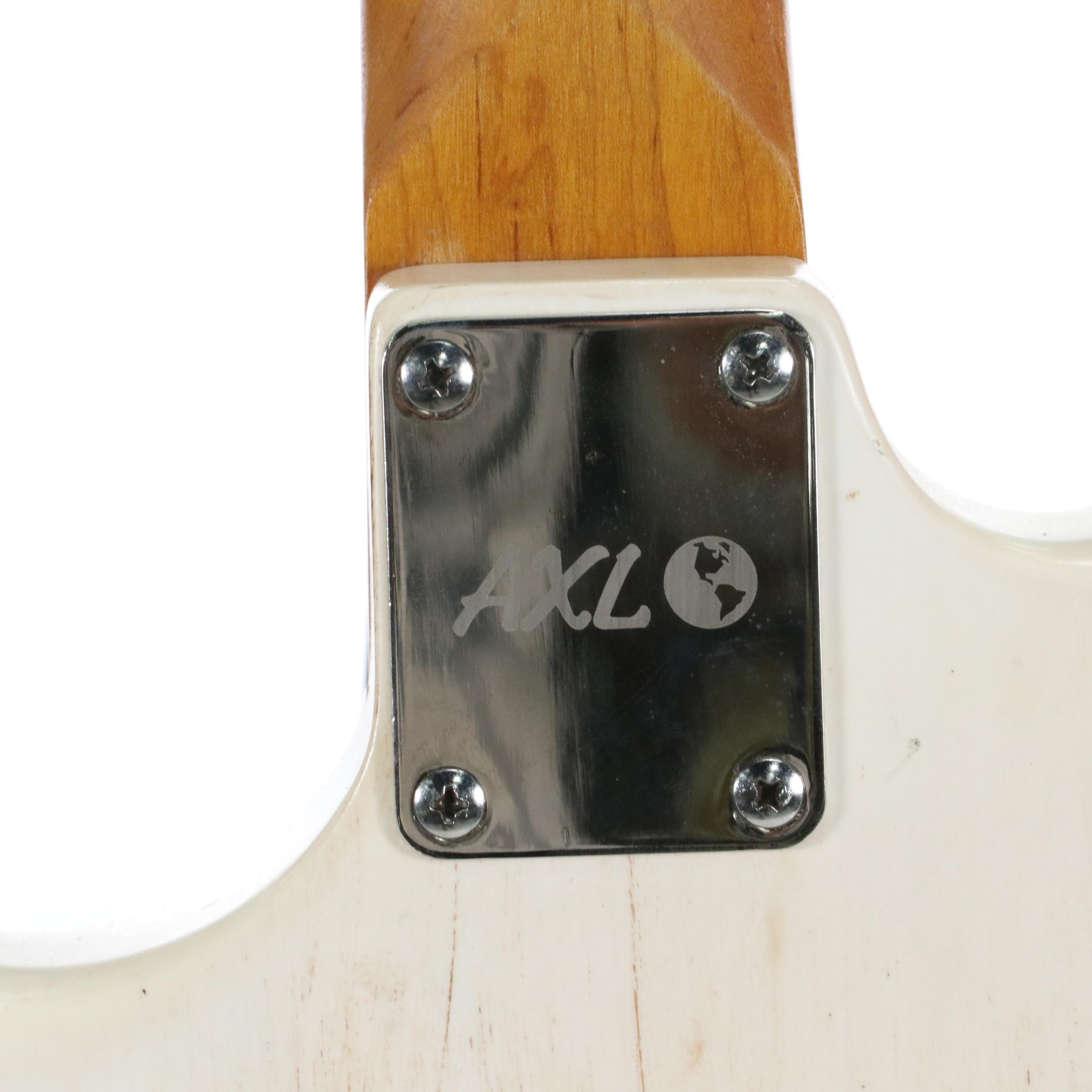 AXL Guitars Badwater Relic'd Strat Type Electric Guitar