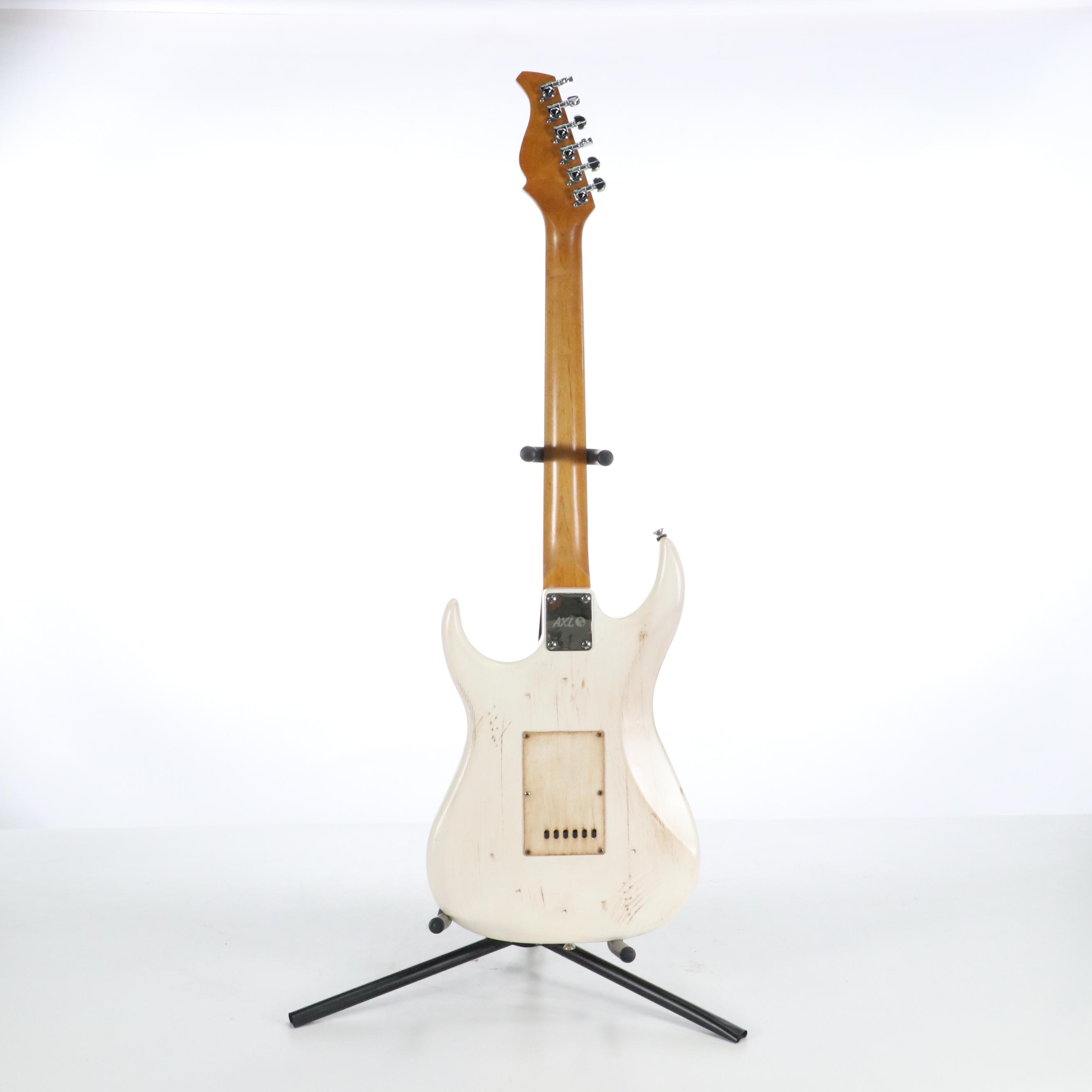 AXL Guitars Badwater Relic'd Strat Type Electric Guitar