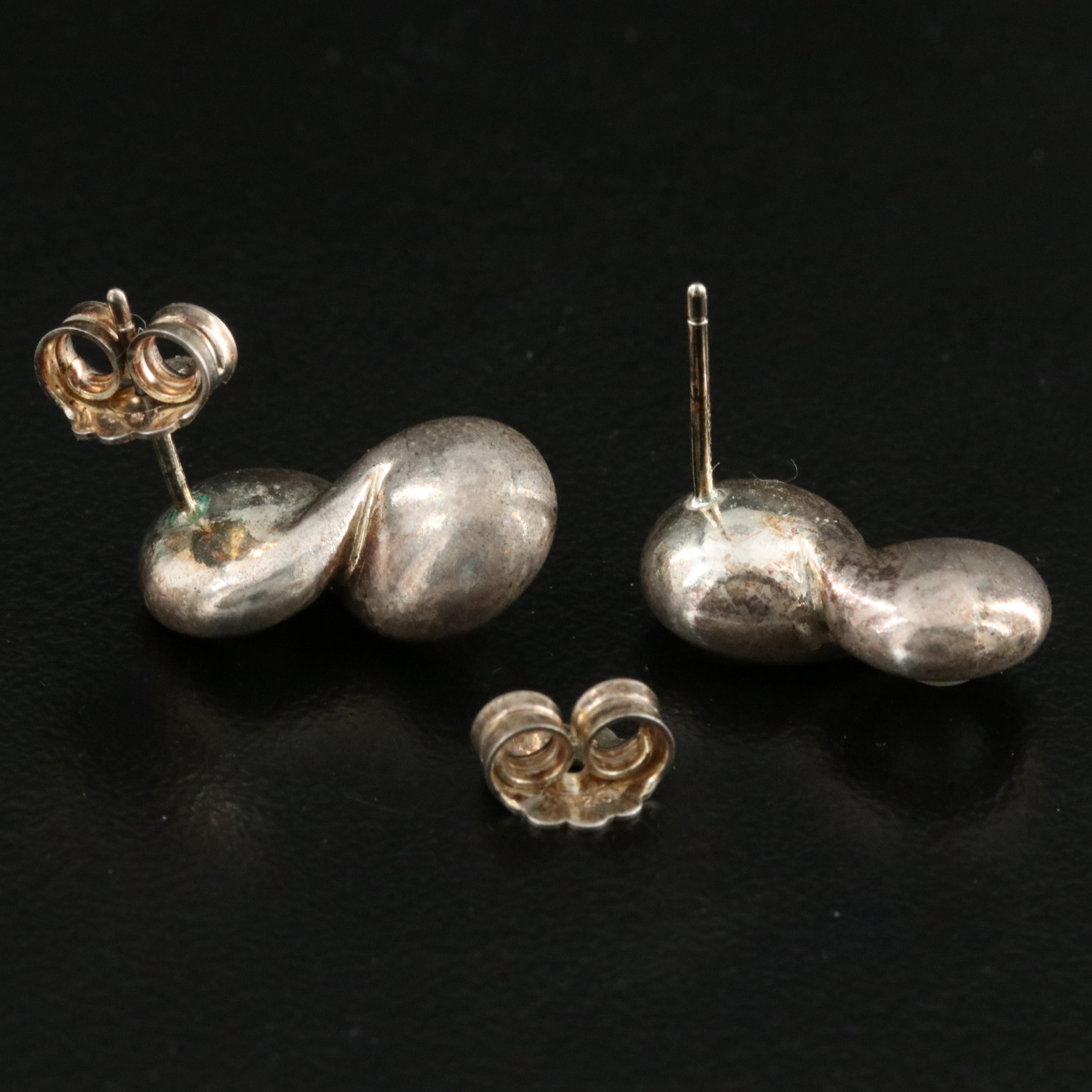 Tiffany & Co. Sterling Infinity Earrings